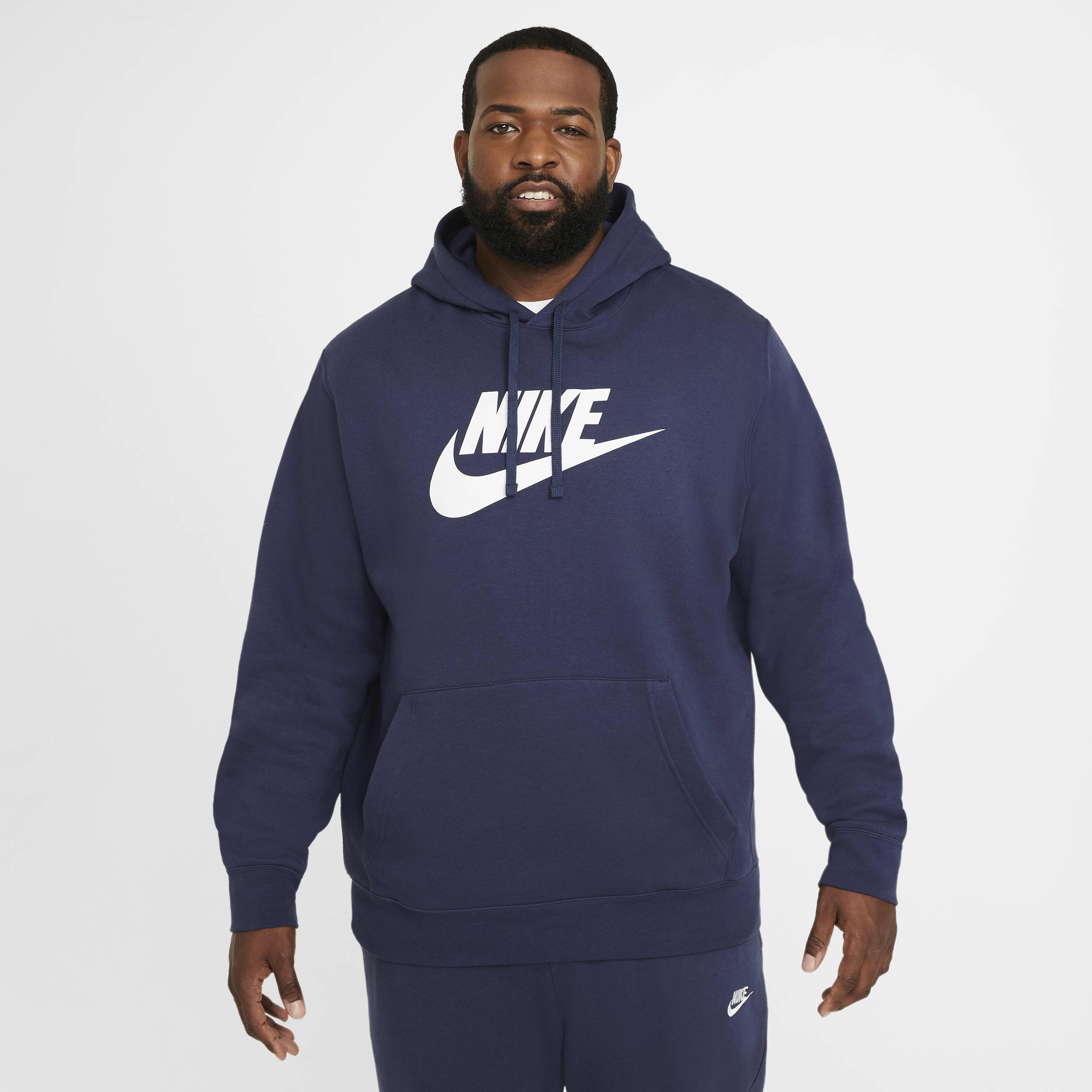 Nike men's sportswear colorblock pullover hoodie top