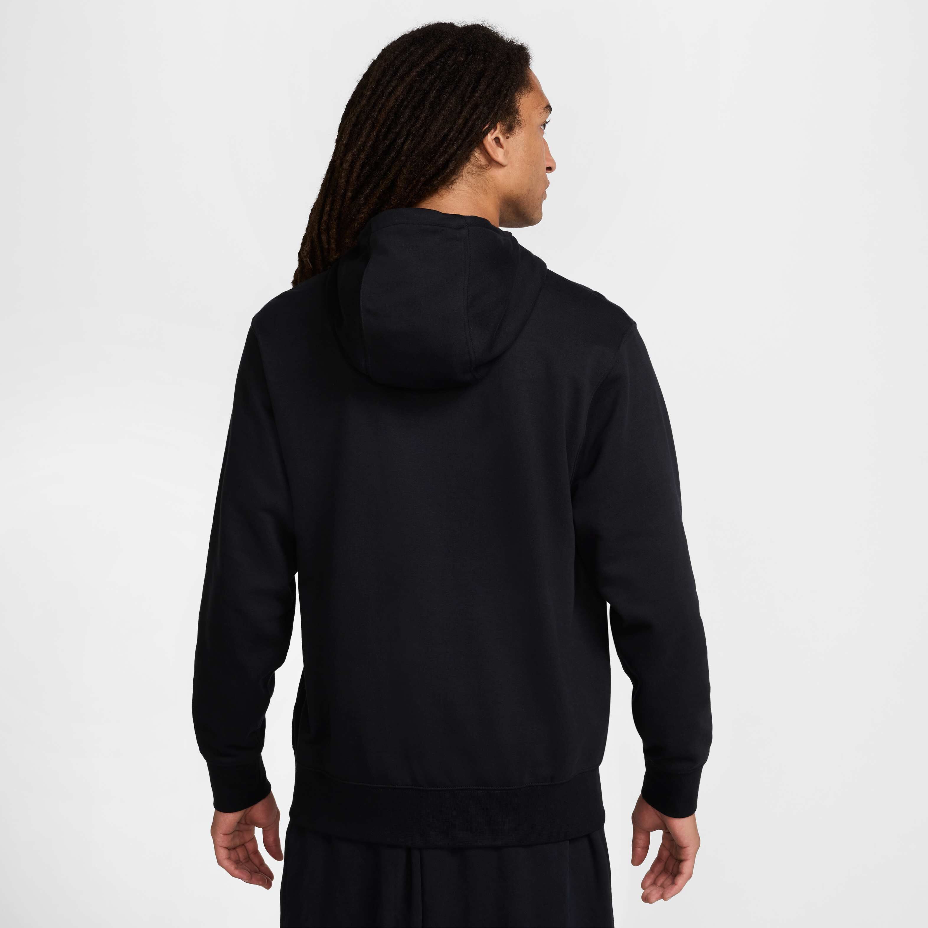 Buy Nike Club Men's French Terry Pullover Hoodie - Black