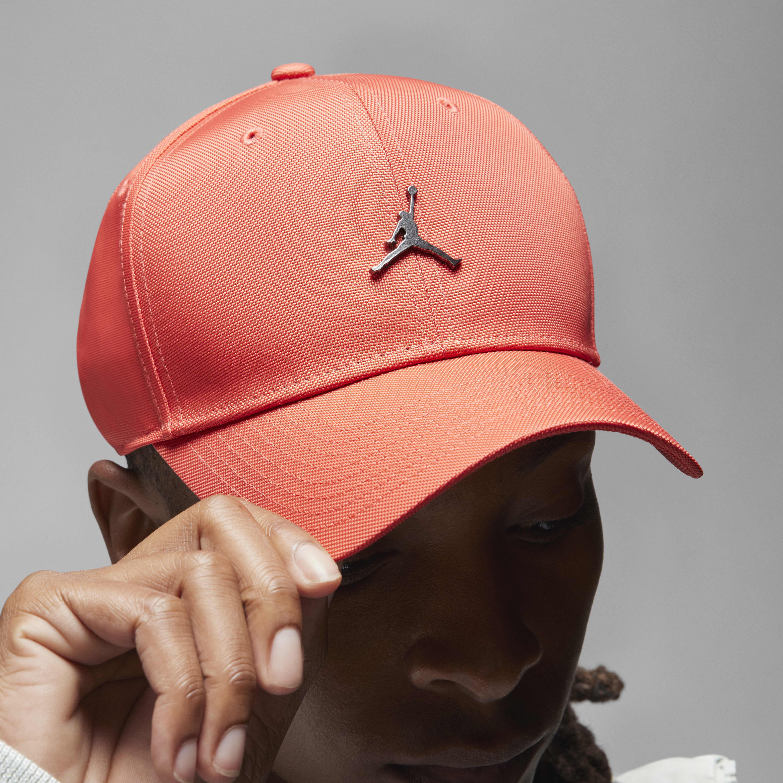Buy Jordan Rise Cap Adjustable Hat - Lobster | Nike Saudi