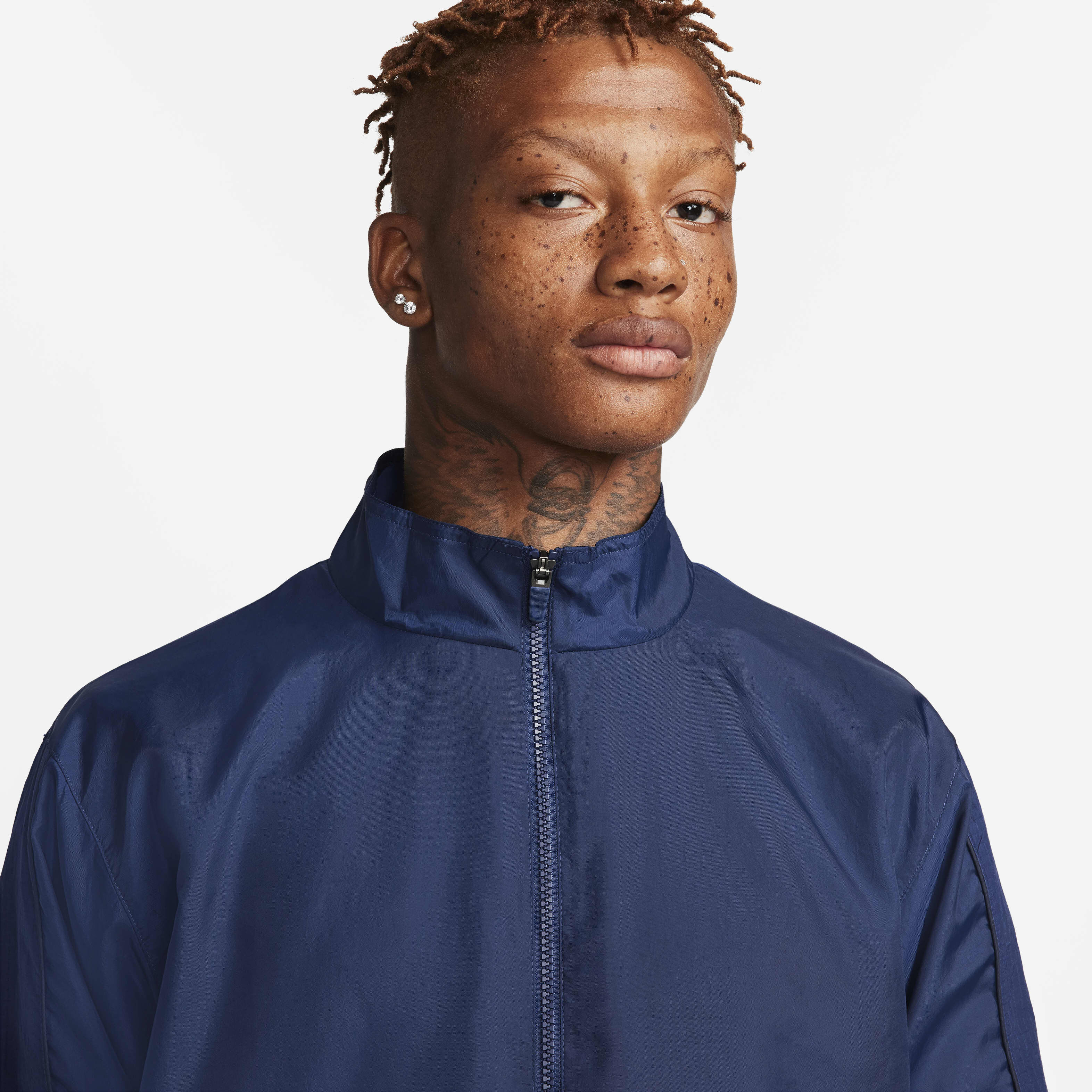 Buy Nike Air Men's Woven Tracksuit Jacket - Midnight Navy/Dark