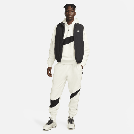 Nike swoosh top fleece tracksuit