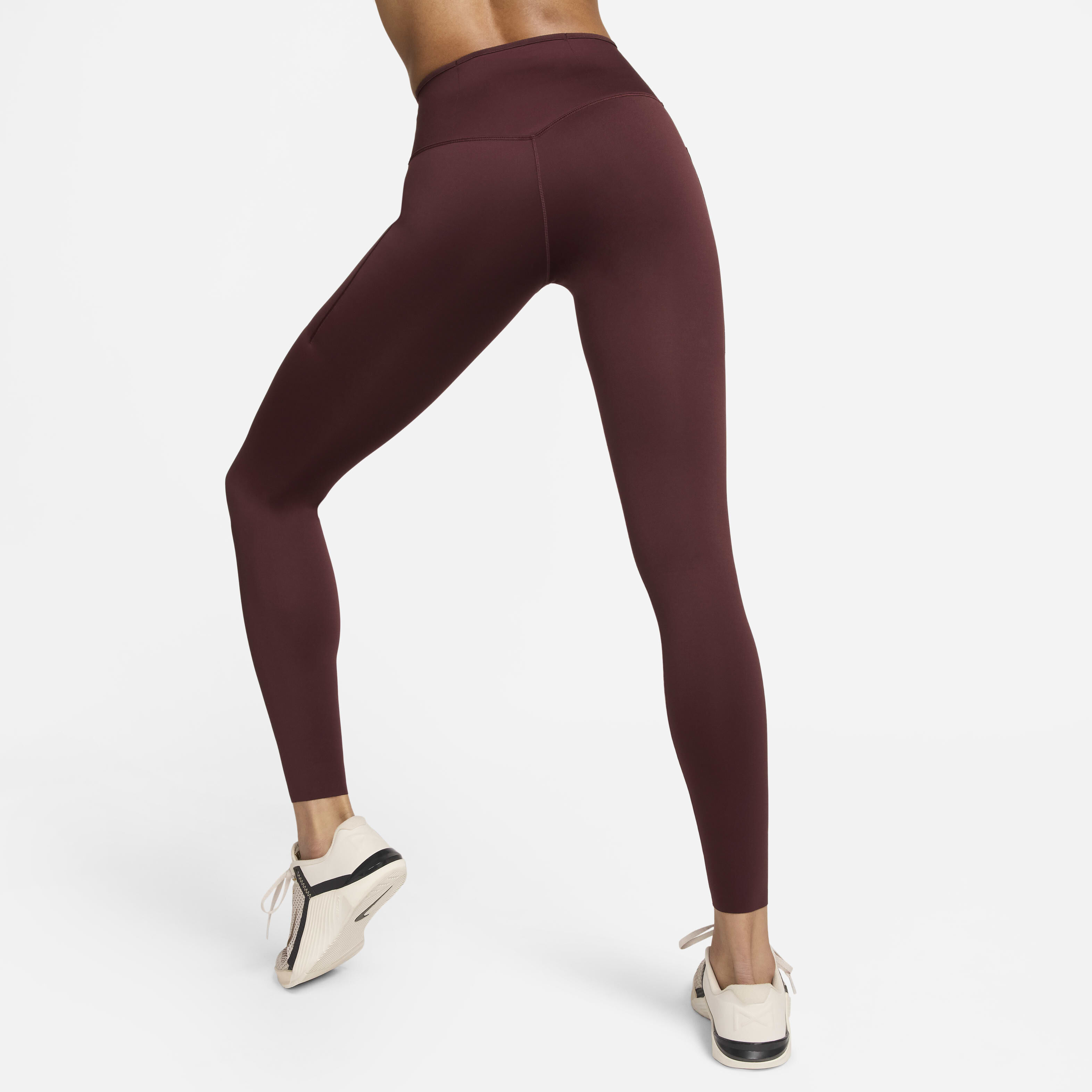 Nike leggings maroon best sale