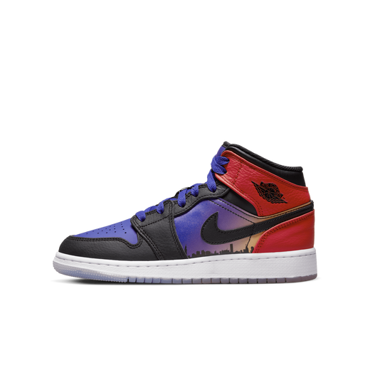 Shop Air Jordan 1 Mid SS Older Kids Shoes Nike KSA