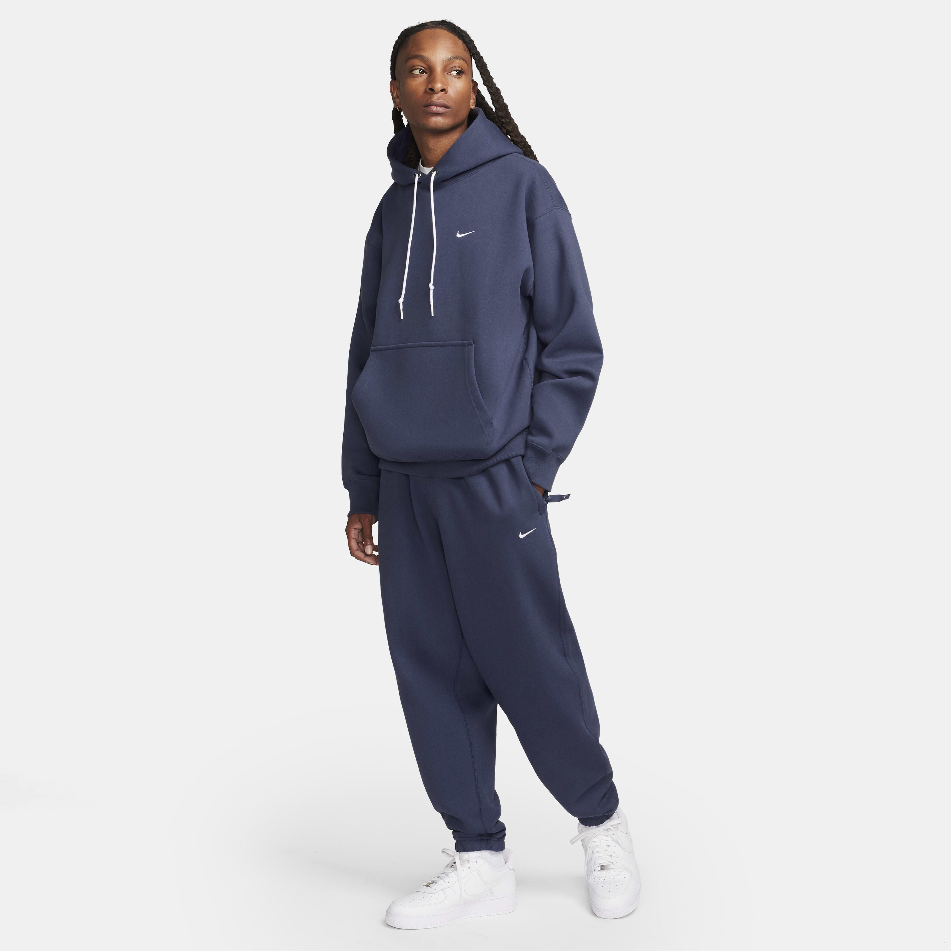 Buy Nike Solo Swoosh Men s Fleece Pullover Hoodie Nike Saudi Official