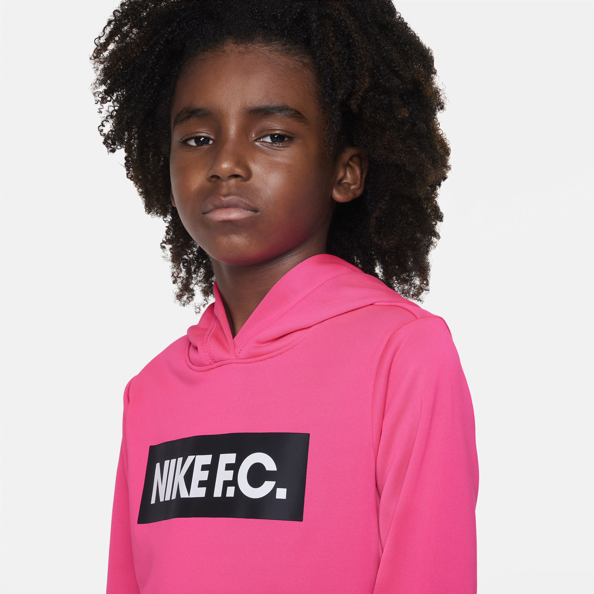 Nike fc cheap pink hoodie