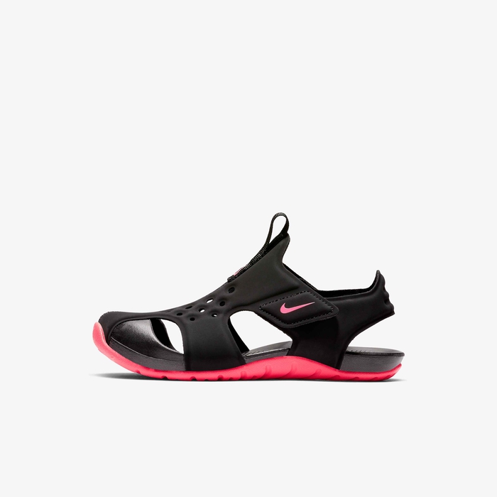 Buy Nike Sunray Protect Younger Kids' Sandals Black/Racer Pink