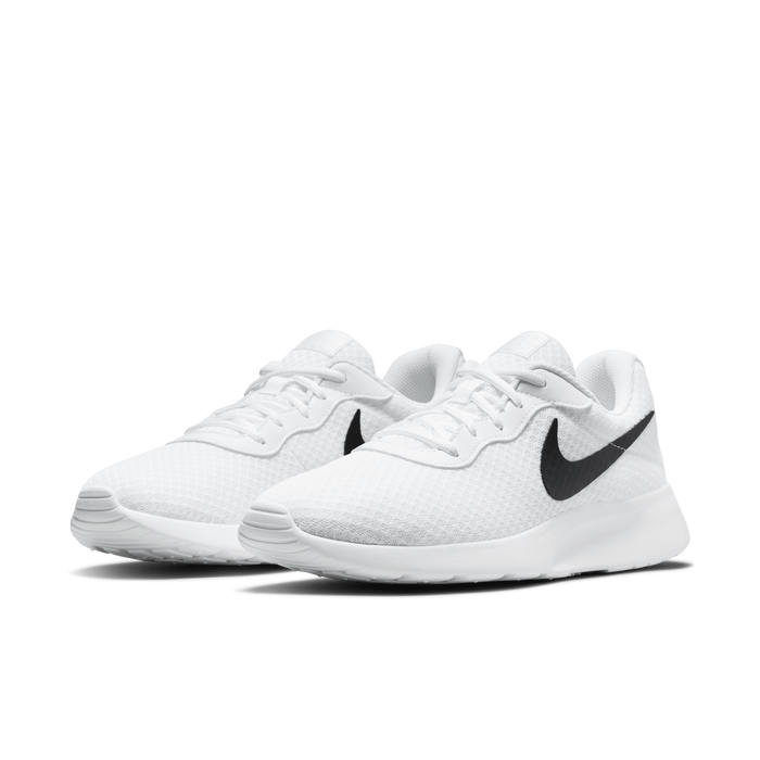 All white nike tanjun mens sales