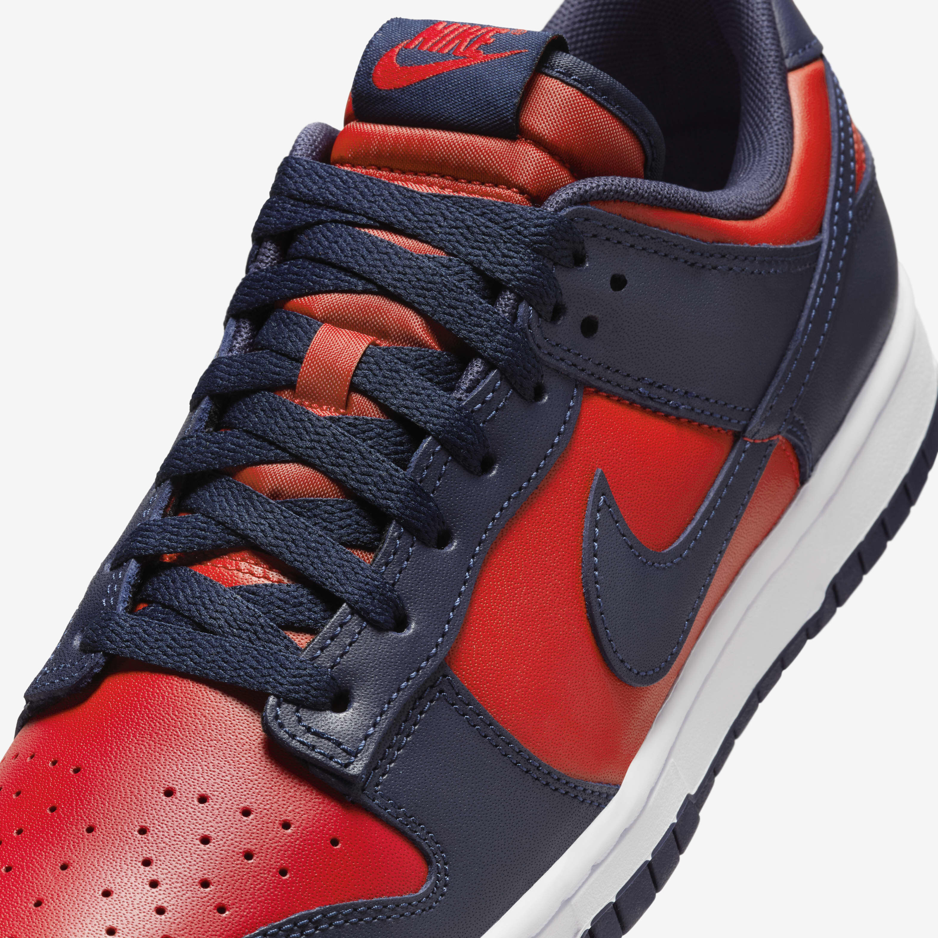 Buy Nike Dunk Low Retro Men's Shoes - University Red/White/Obsidian | Nike  Saudi Official