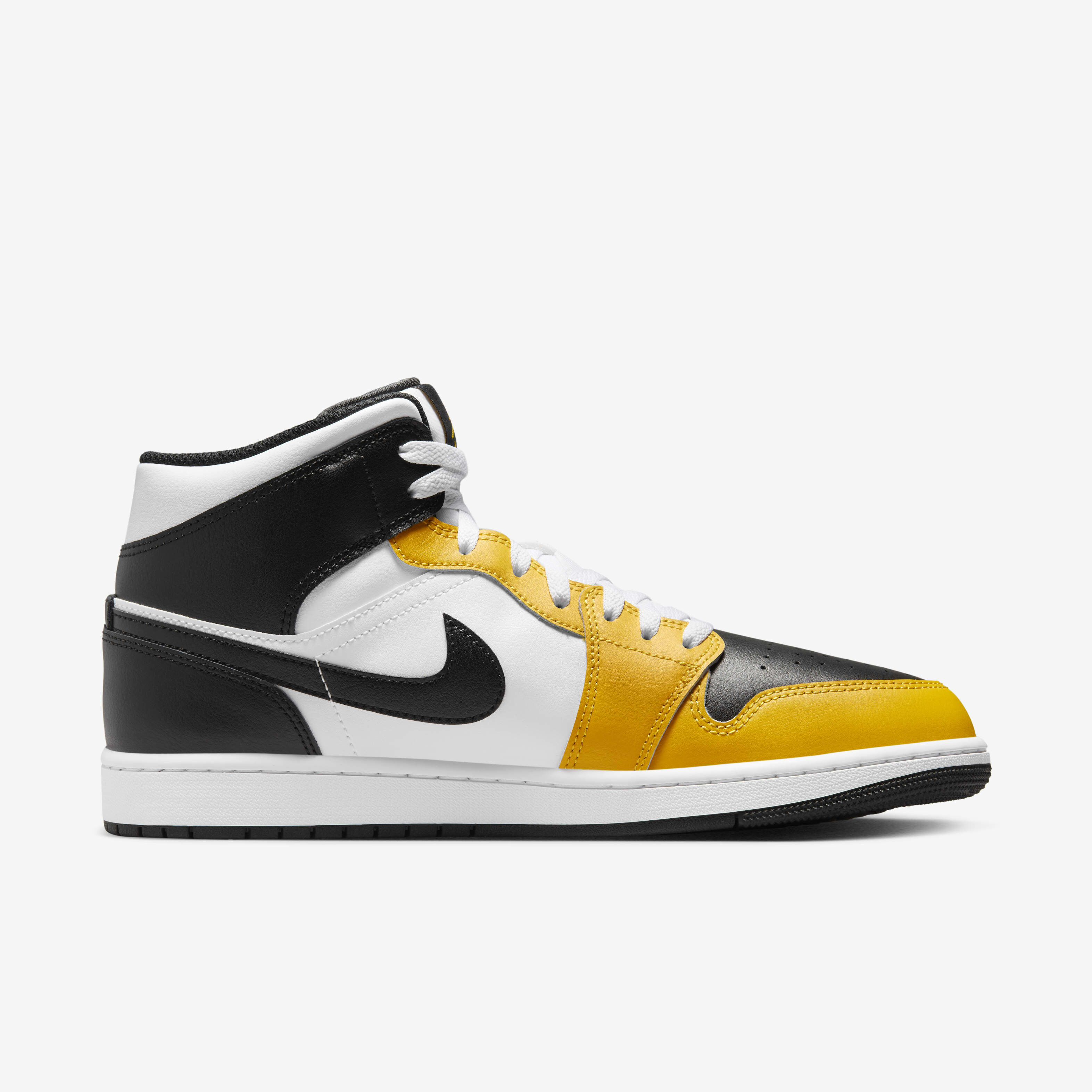 Buy Air Jordan 1 Mid Men s Shoes Yellow Ochre White Yellow Ochre Black Nike Saudi Official