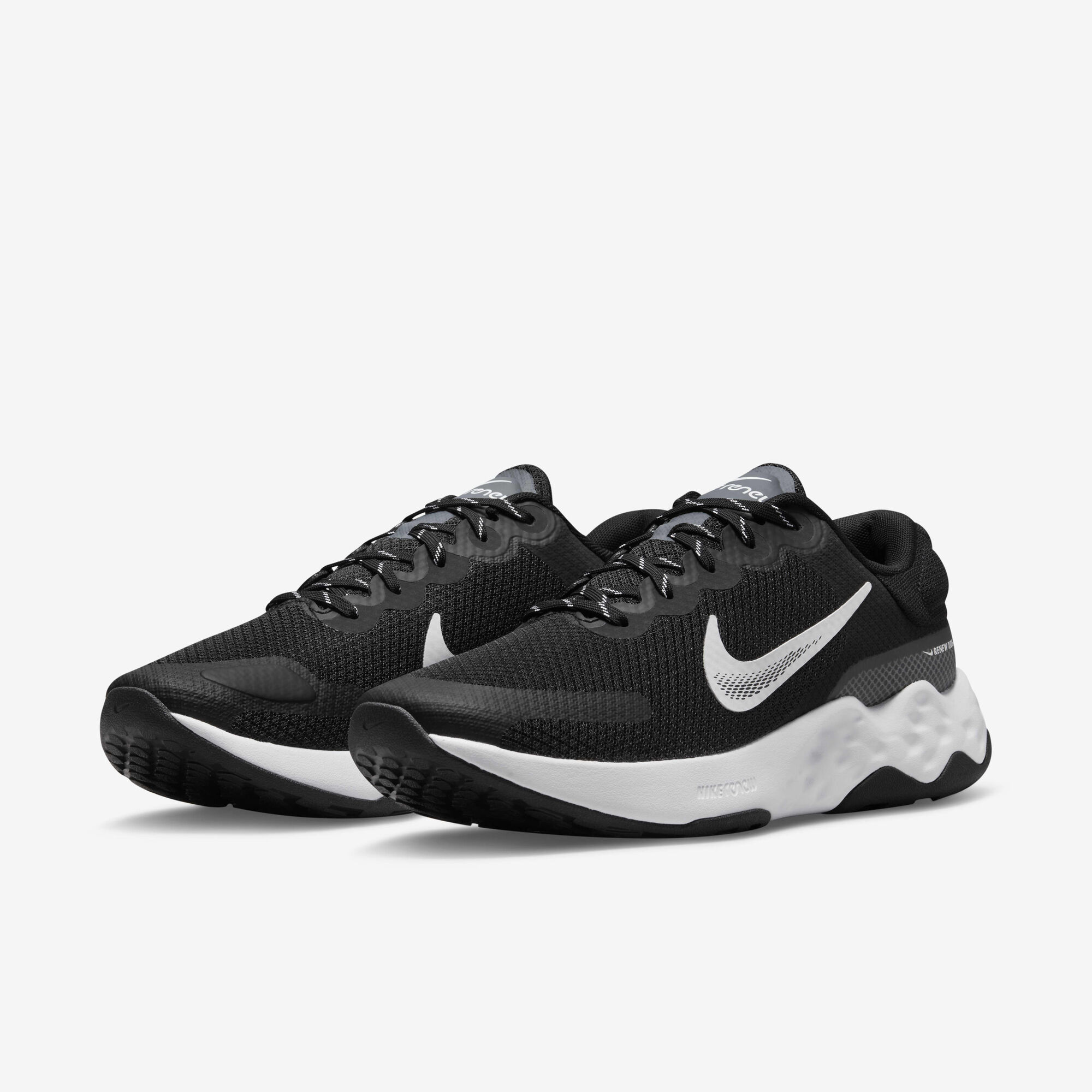 Buy Nike Renew Ride Men's Road Running Shoes Black/Dark Smoke