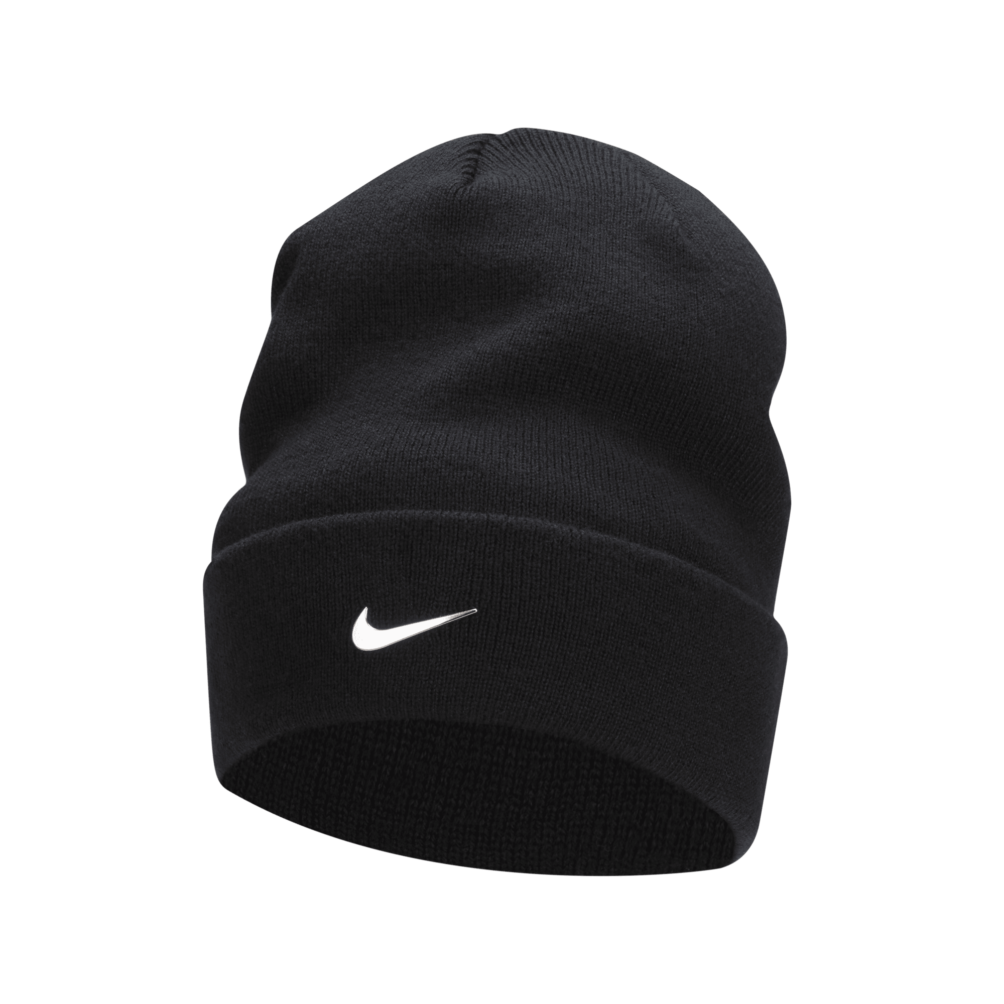 Shop Peak Standard Cuff Metal Swoosh Beanie Nike KSA
