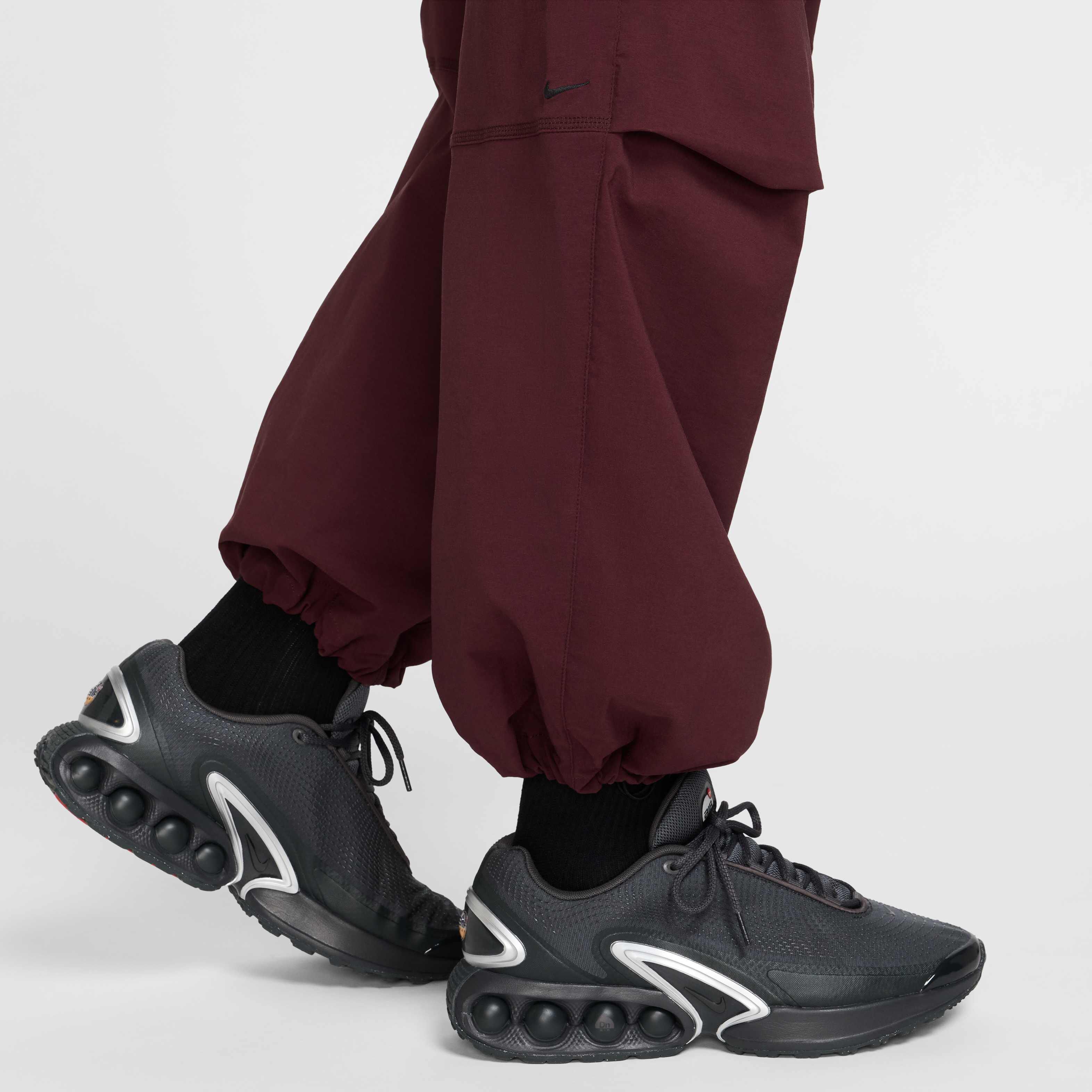 Buy Nike Tech Men's Woven Oversized Trousers - Burgundy Crush