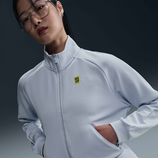 Tennis Jackets & Gilets-Nike, NikeCourt, Women's Full-Zip Tennis Jacket