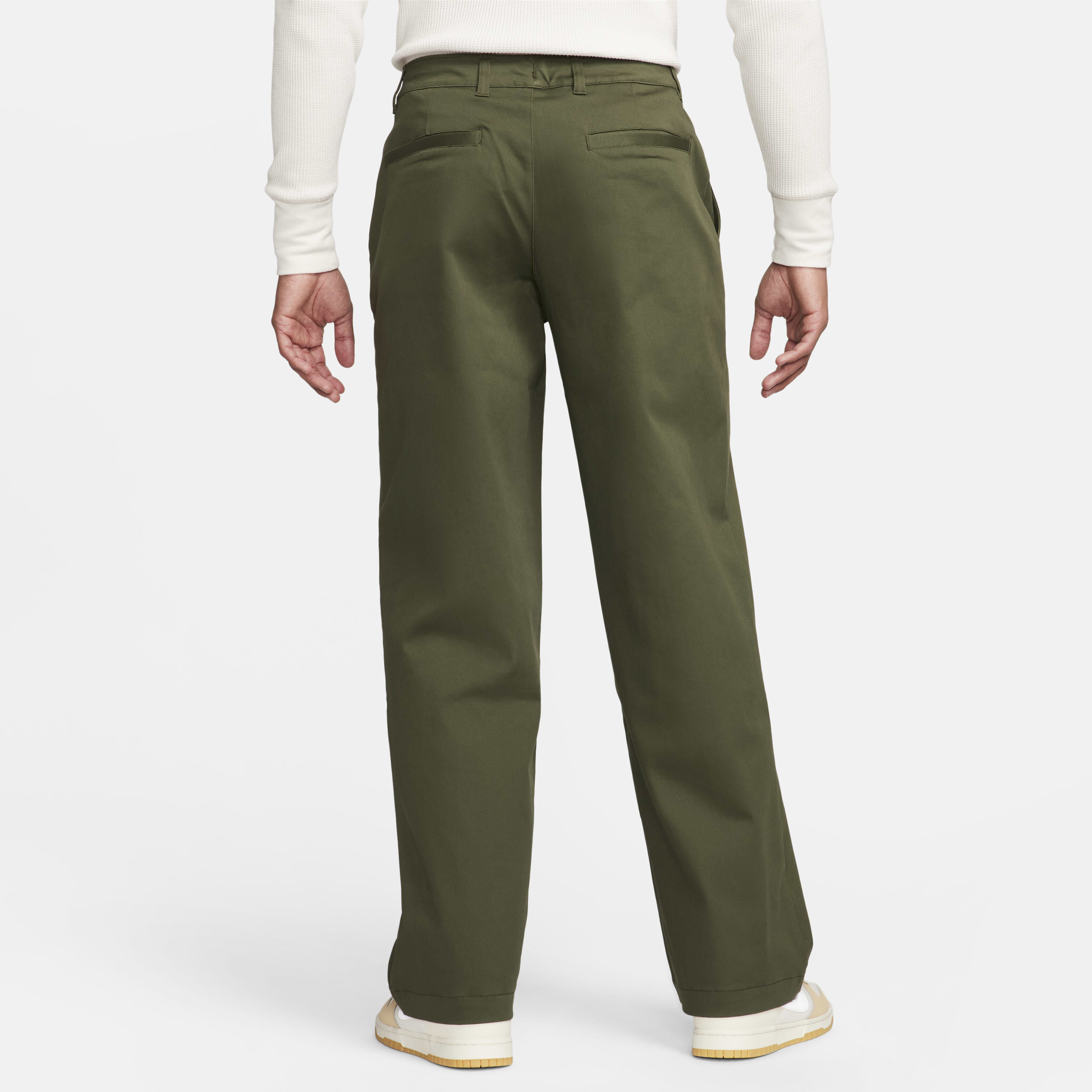 Buy Nike Life Men's El Chino Trousers - Cargo Khaki/Cargo