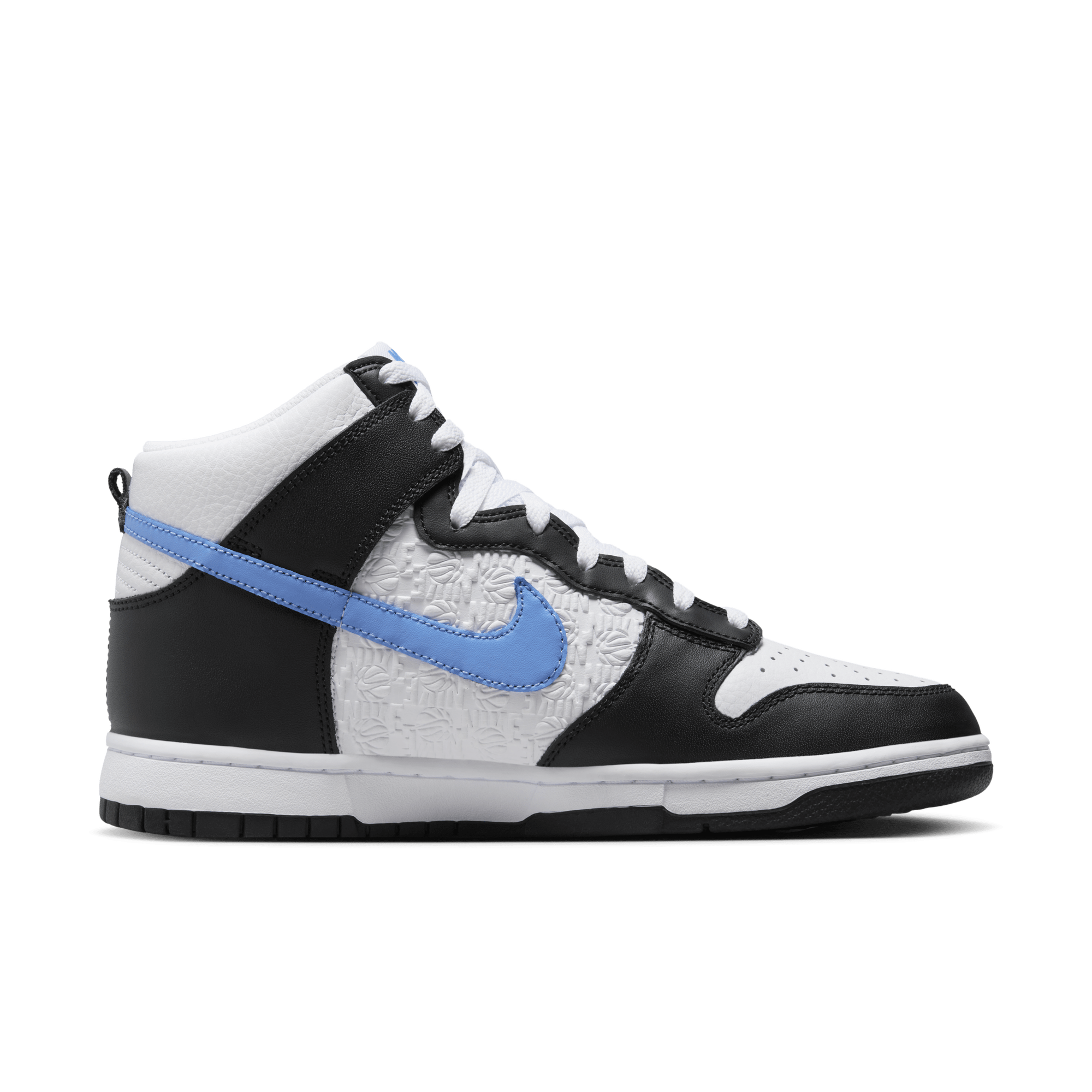 Blue black deals white nike
