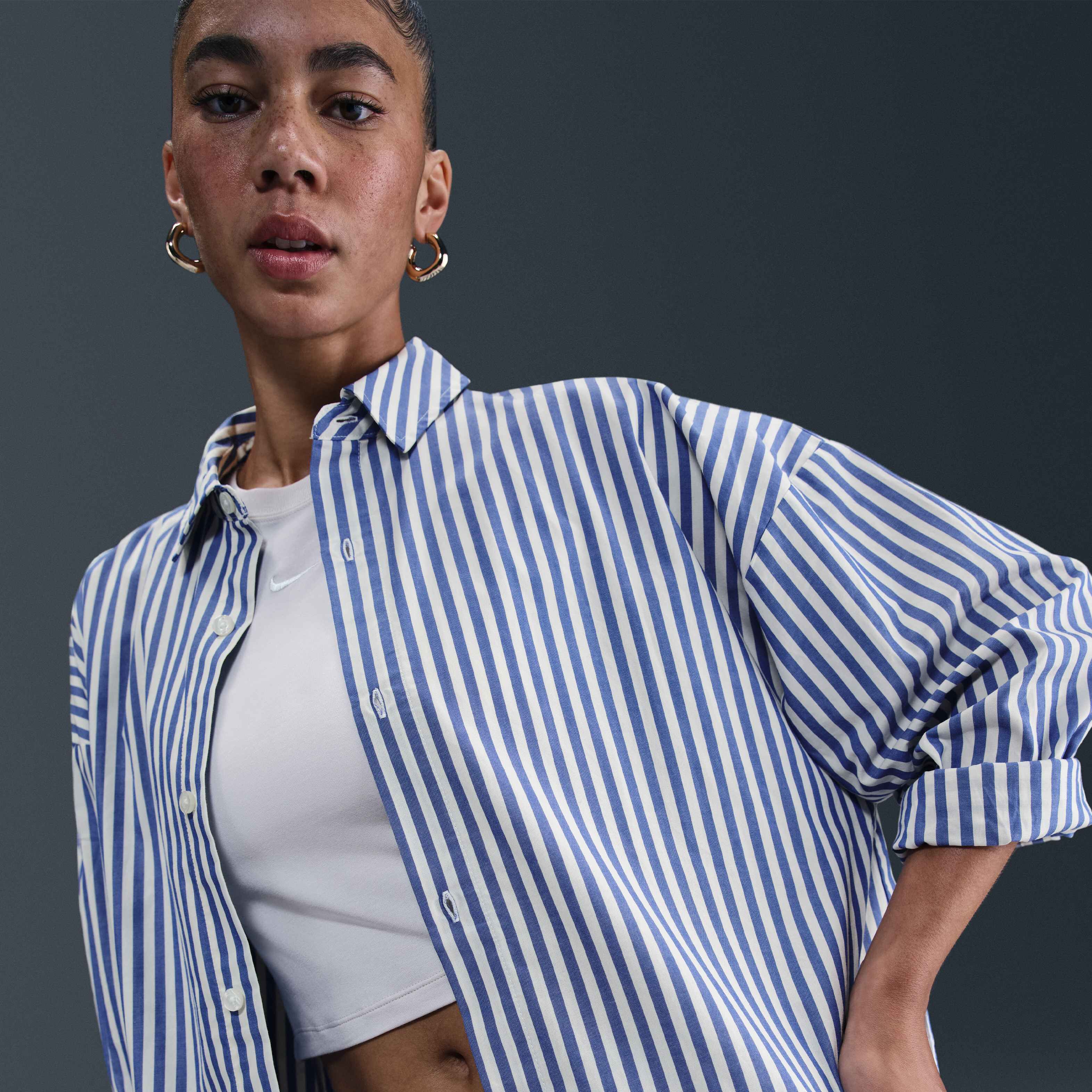 نايكي سبورتسوير تشيل بوبلين image number 2