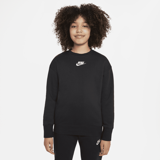 Nike sportswear rally clearance logo fleece sweatshirt