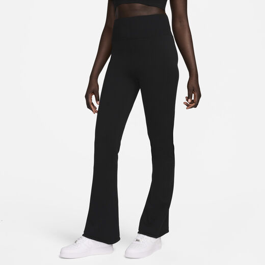 Trousers & Tights-Nike, Nike Sportswear Chill Knit, Women's Tight High-Waisted Jumper-Knit Flared Trousers