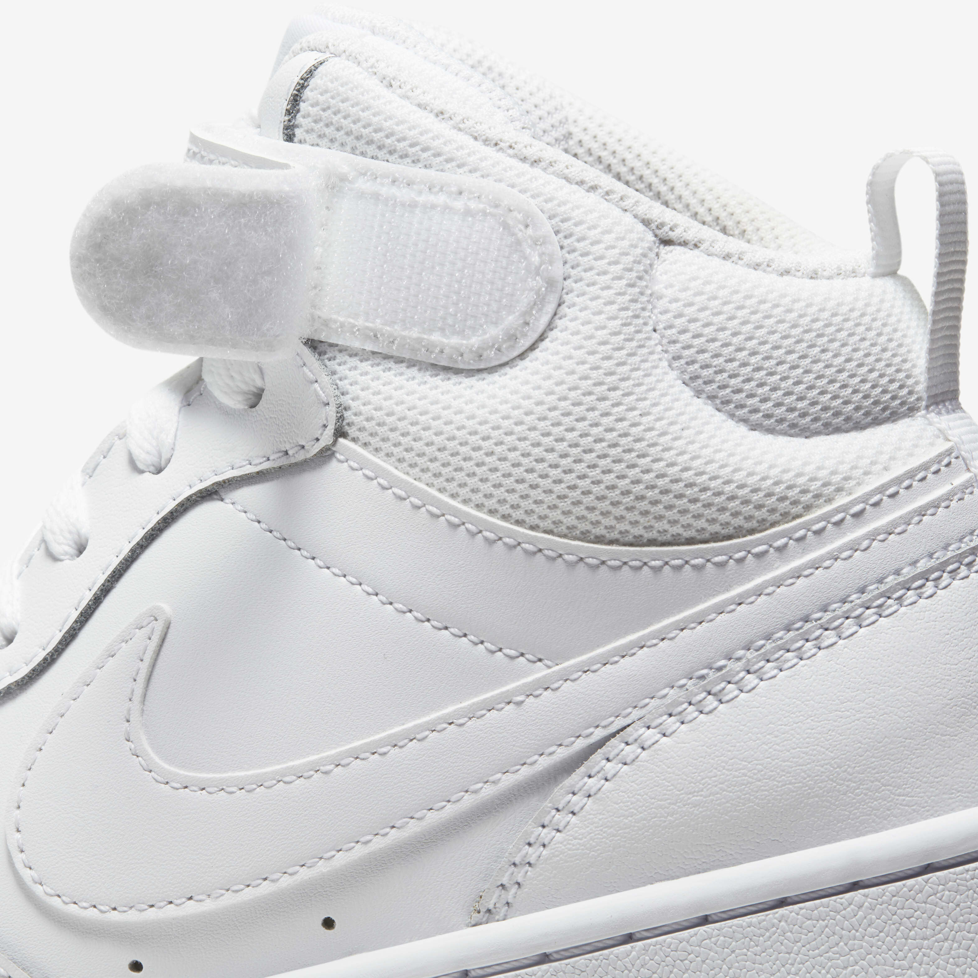 Nike court borough mid white sneakers online