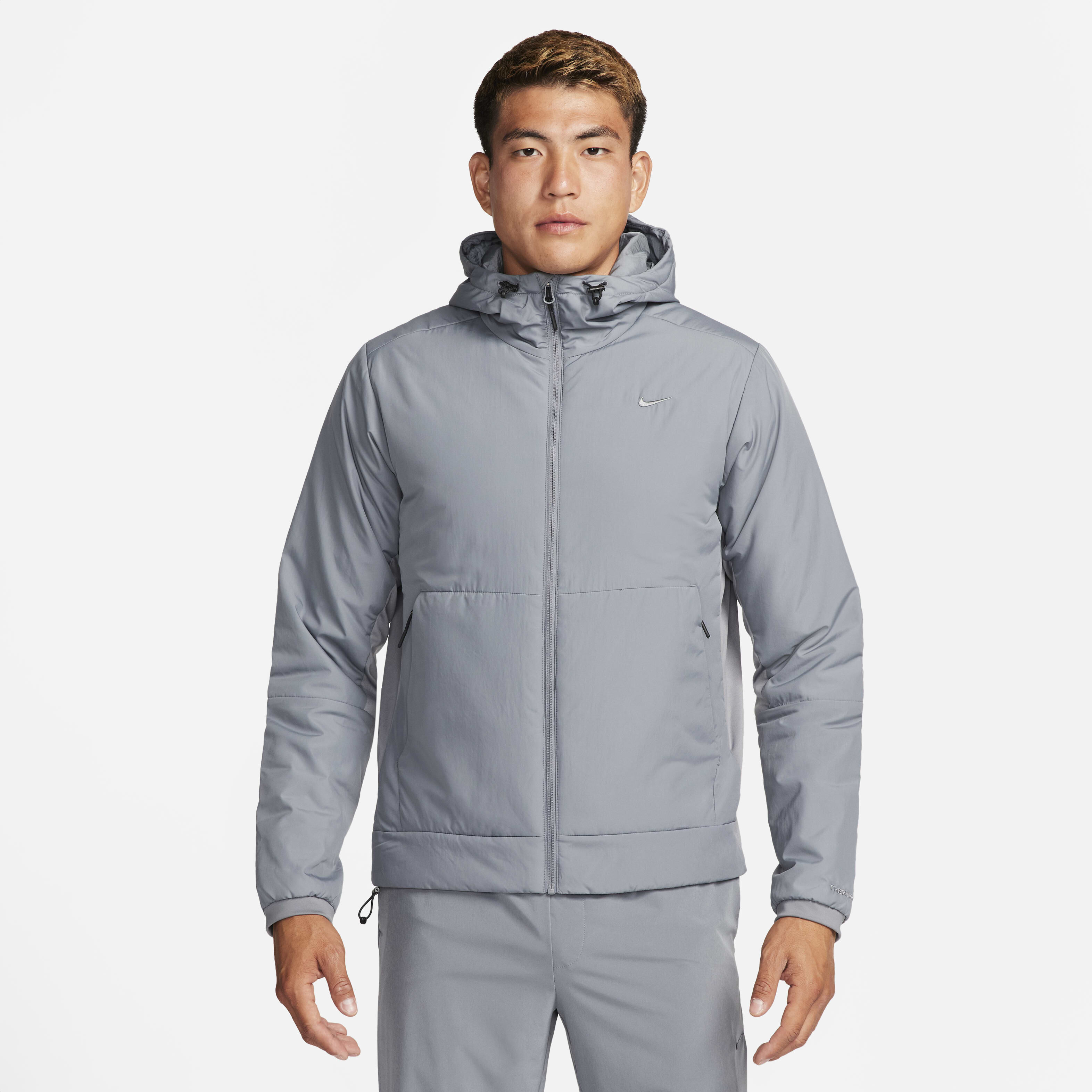 NIKE Therma-FIT アンリミテッド バーサタイル ジャケット Buy Nike Unlimited Men's Therma-FIT Versatile Jacket - Smoke Grey
