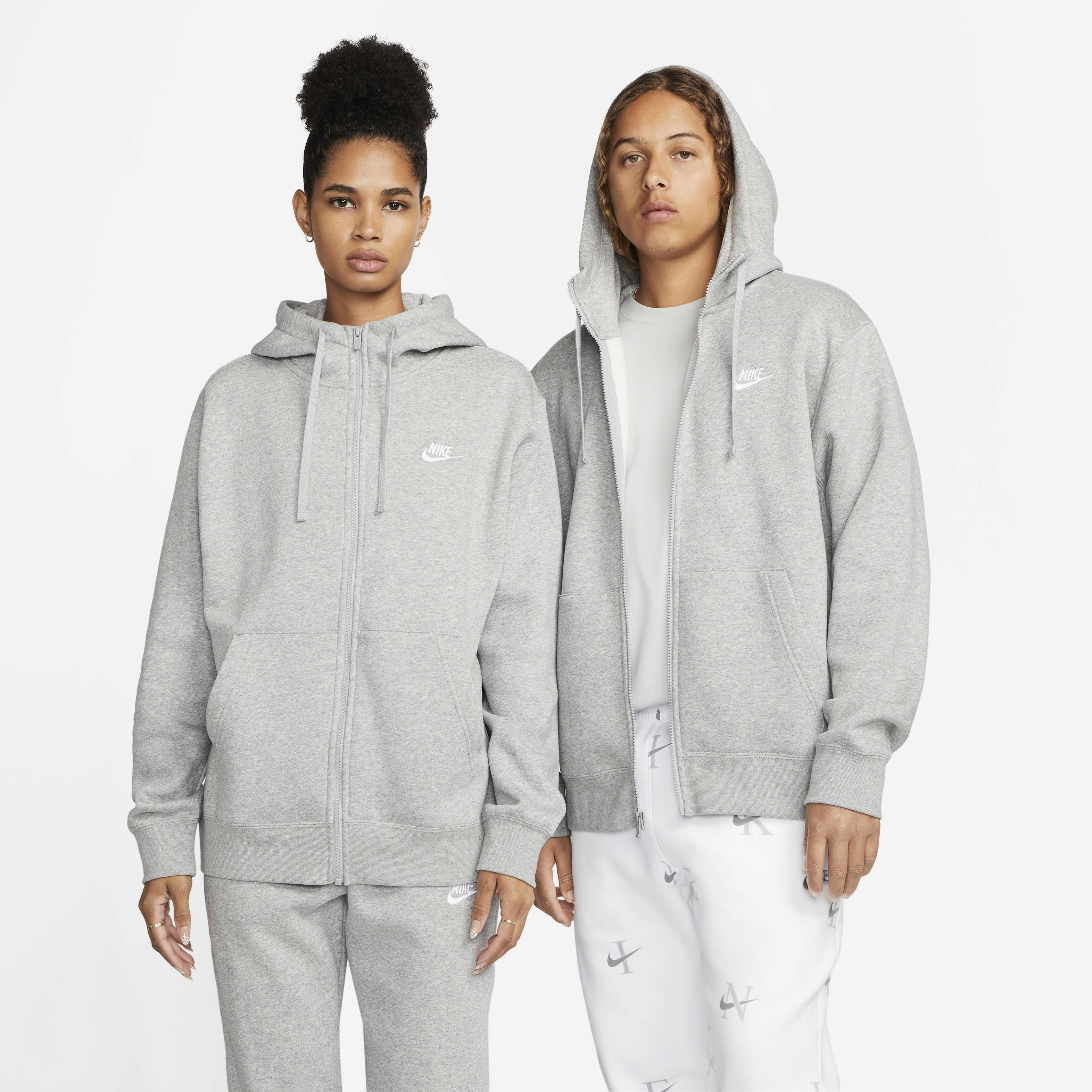 Buy Nike Sportswear Club Fleece Men's Full-Zip Hoodie - Dark