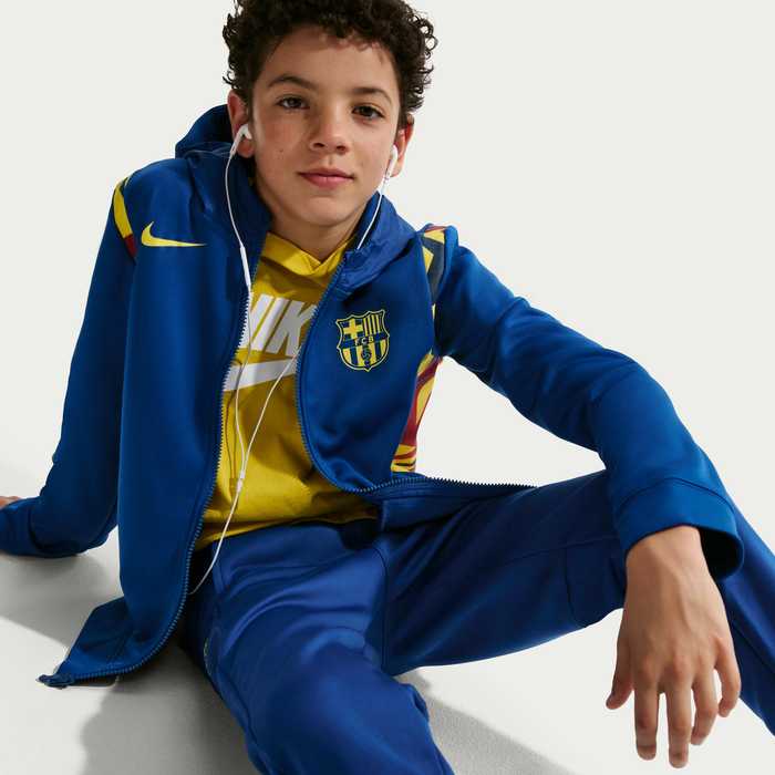 Buy F.C. Barcelona Older Kids' Nike Football Woven Tracksuit - Gym Buy F.C. Barcelona Older Kids' Nike Football Woven Tracksuit - Gym