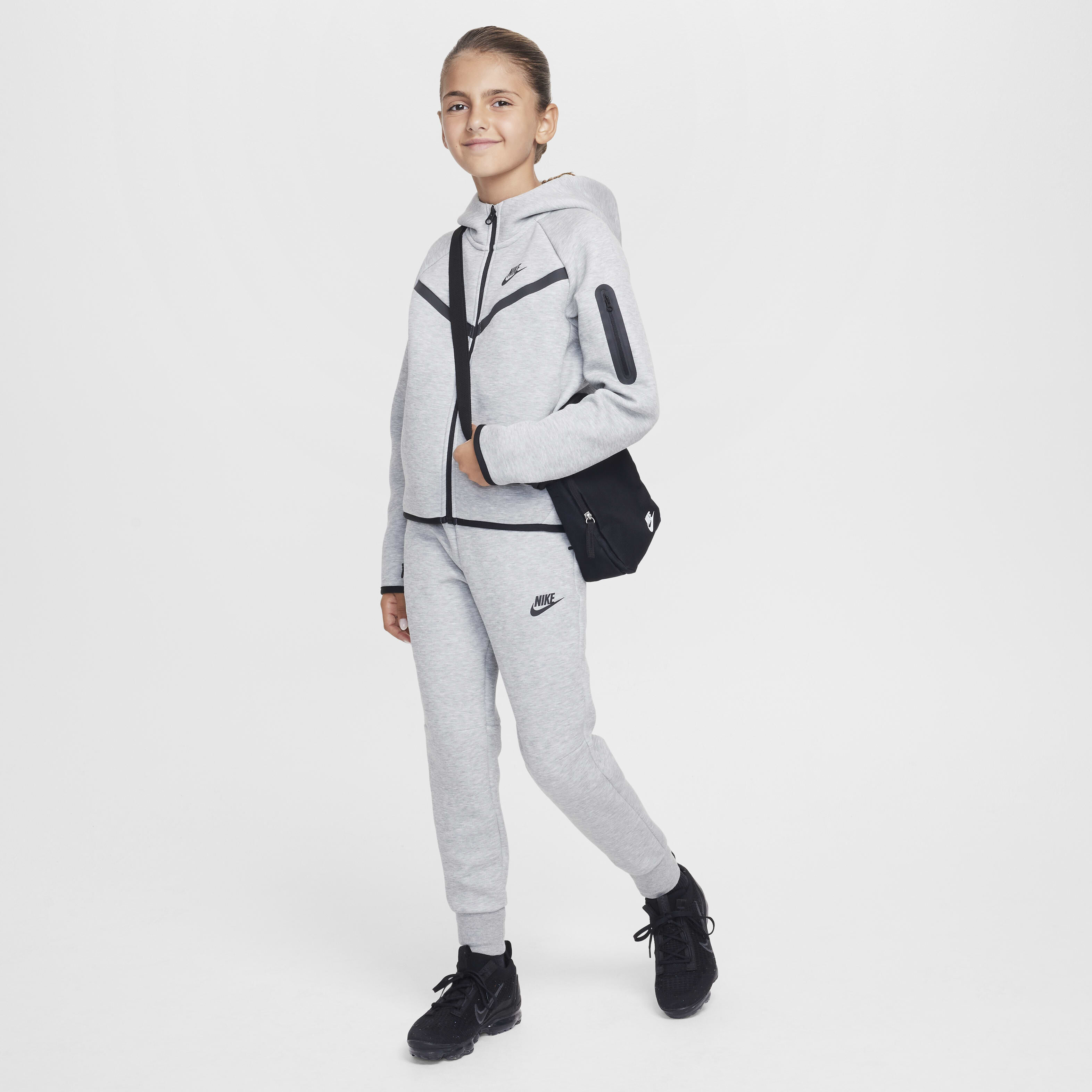 Buy Nike Sportswear Tech Fleece Older Kids Girls Full Zip Hoodie Nike Saudi Official