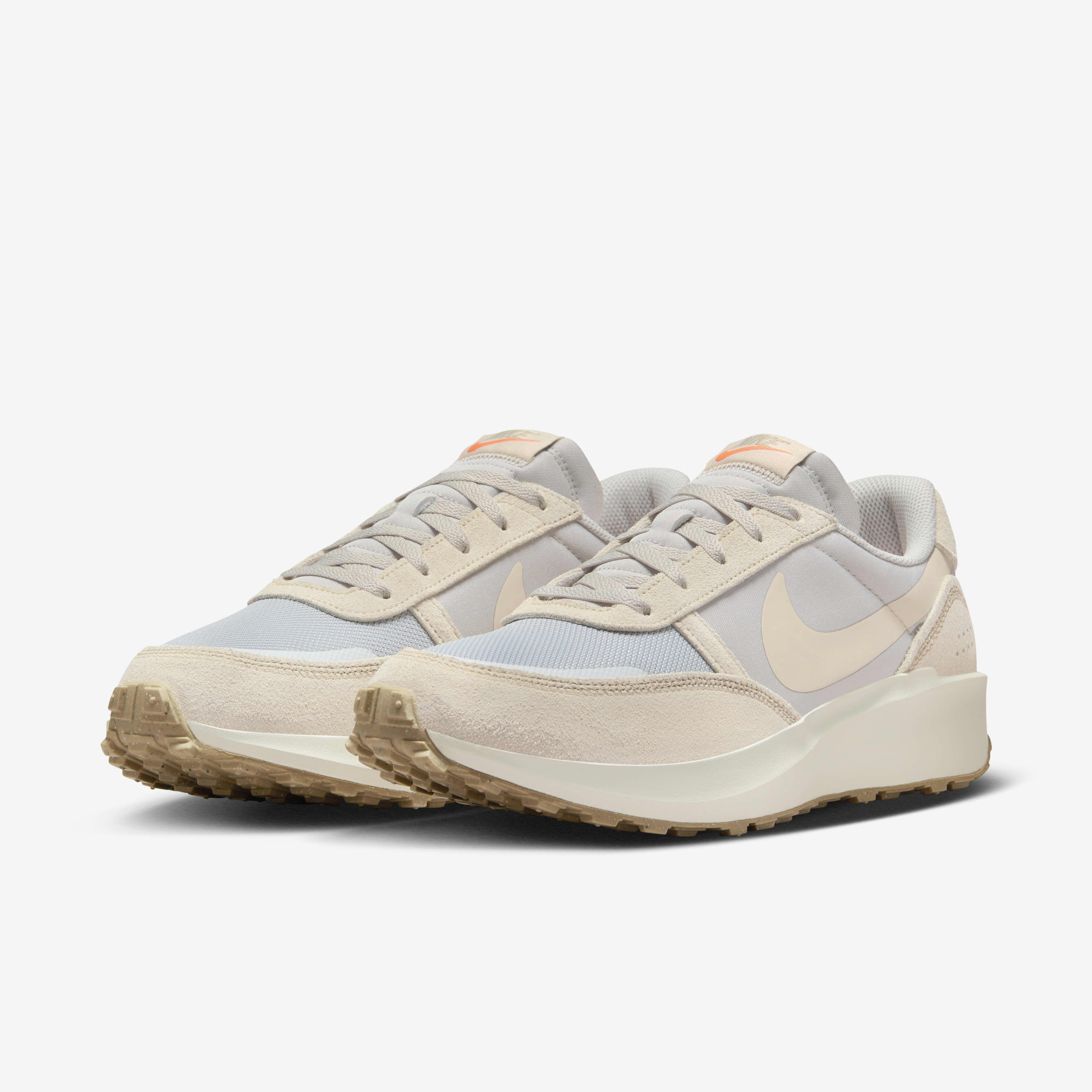 Buy Nike Waffle Nav Men s Shoes Light Iron Ore Flat Silver Phantom Sand Drift Nike Saudi Official
