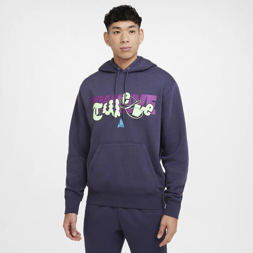 Hoodies & Sweatshirts-Nike, Ja, Men's Fleece Basketball Hoodie