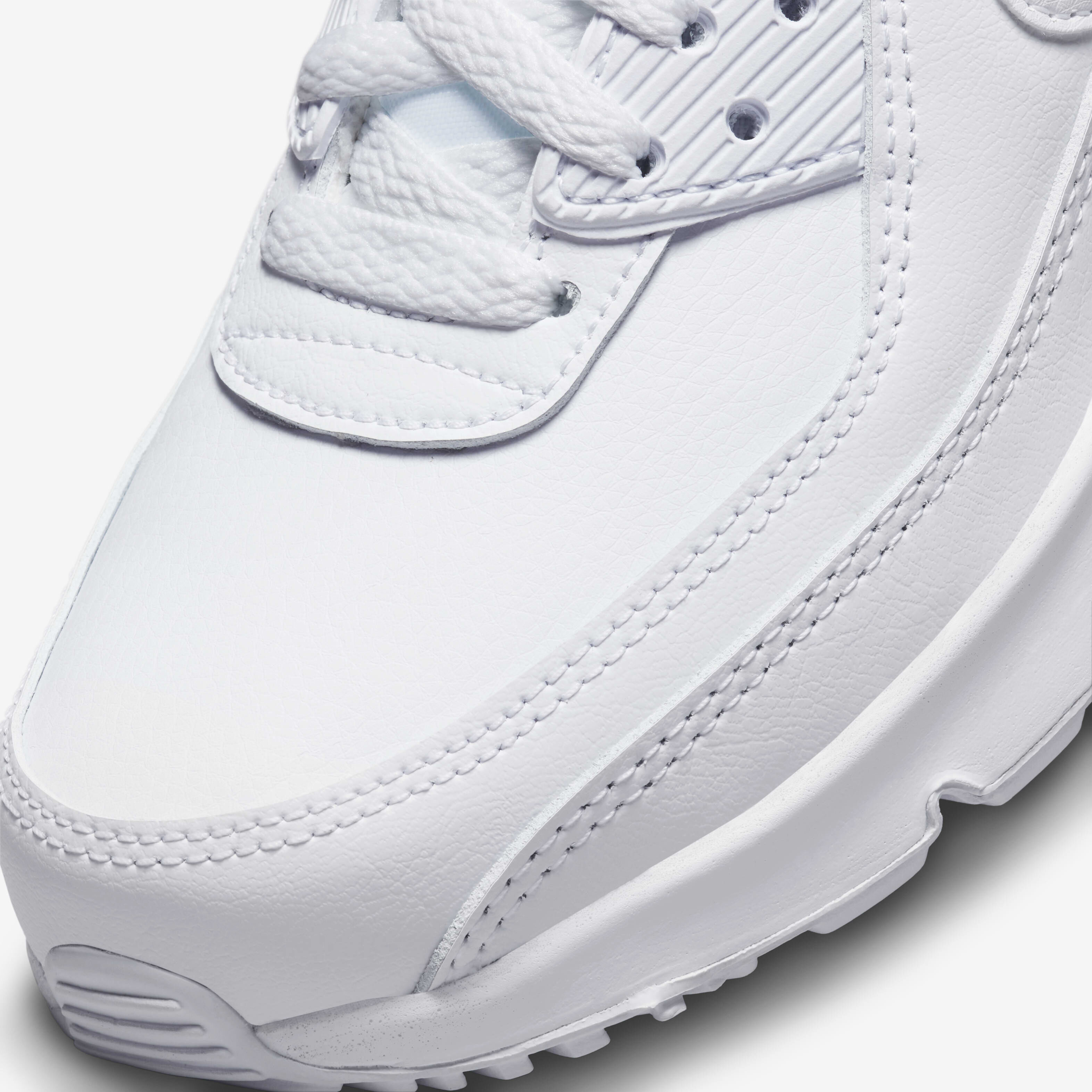 Nike air max 90 womens shoes all white leather special top