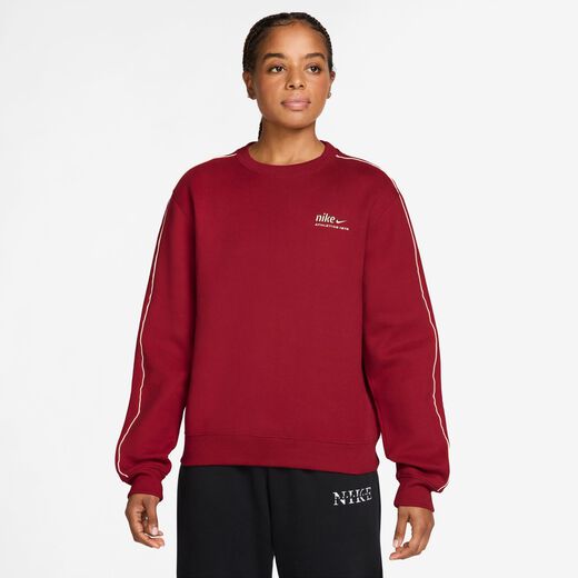 Women's Collection-Nike, Nike Studio Fleece Medium Weight, Women's "Nike Athletic Department" Crew
