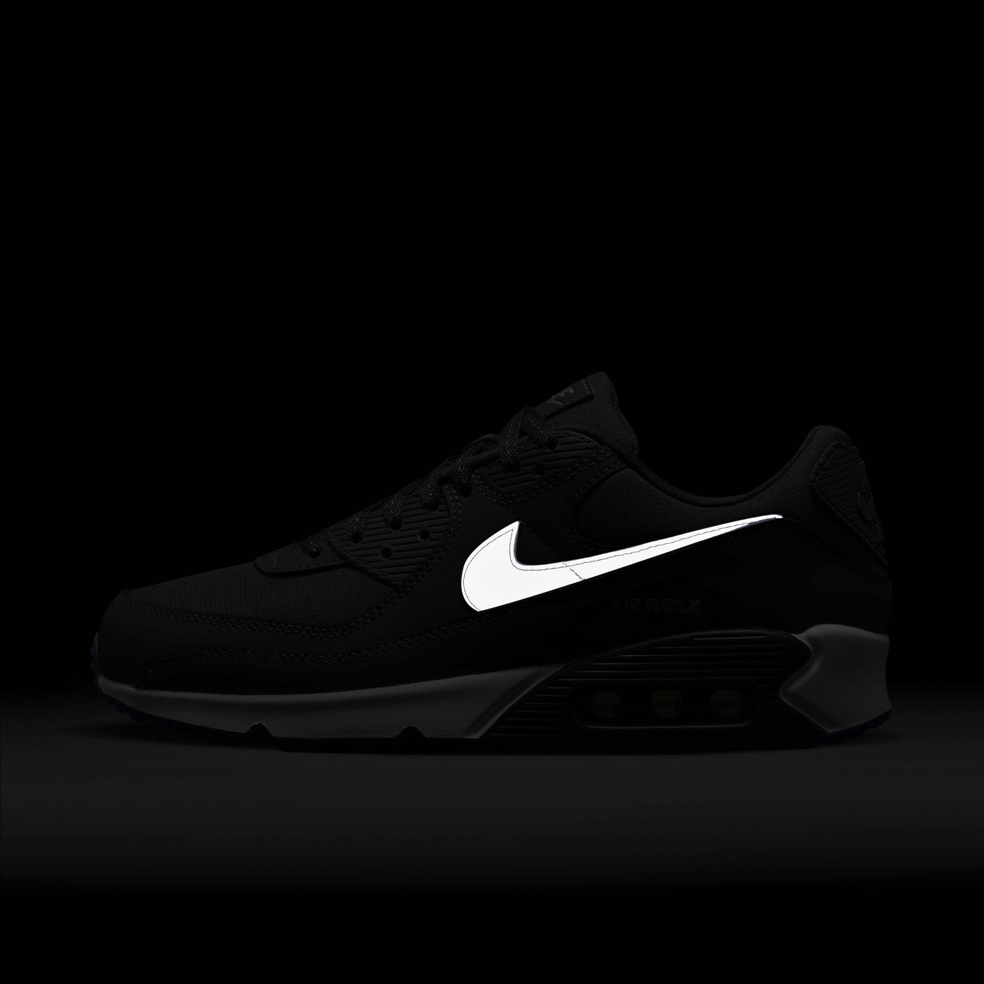 Mens air max 9 black and white on sale