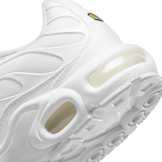 Nike air max plus tn white and gold deals