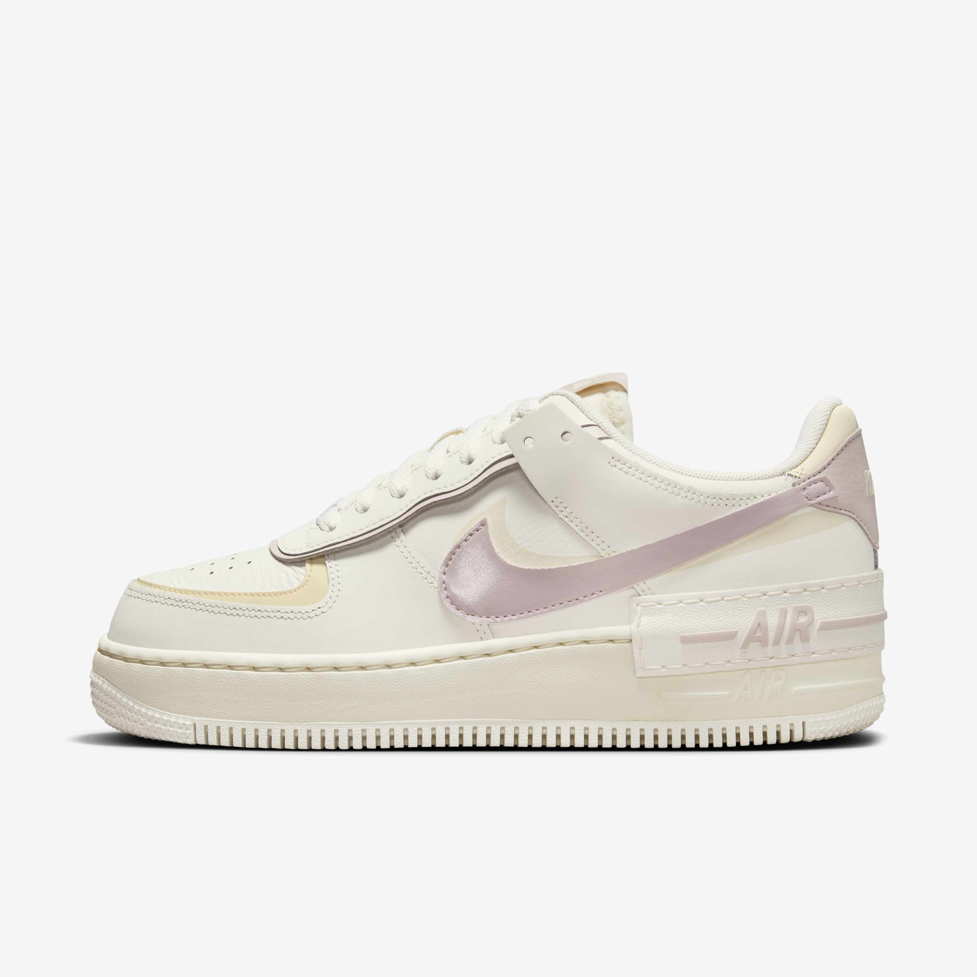nike air force 1 shadow white beige