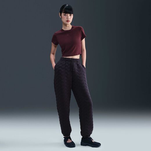 Nike Clothing-Nike, Nike Sportswear Phoenix Fleece, Women's Oversized High-Waisted Jacquard Trousers Nike Clothing-Nike, Nike Sportswear Phoenix Fleece, Women's Oversized High-Waisted Jacquard Trousers