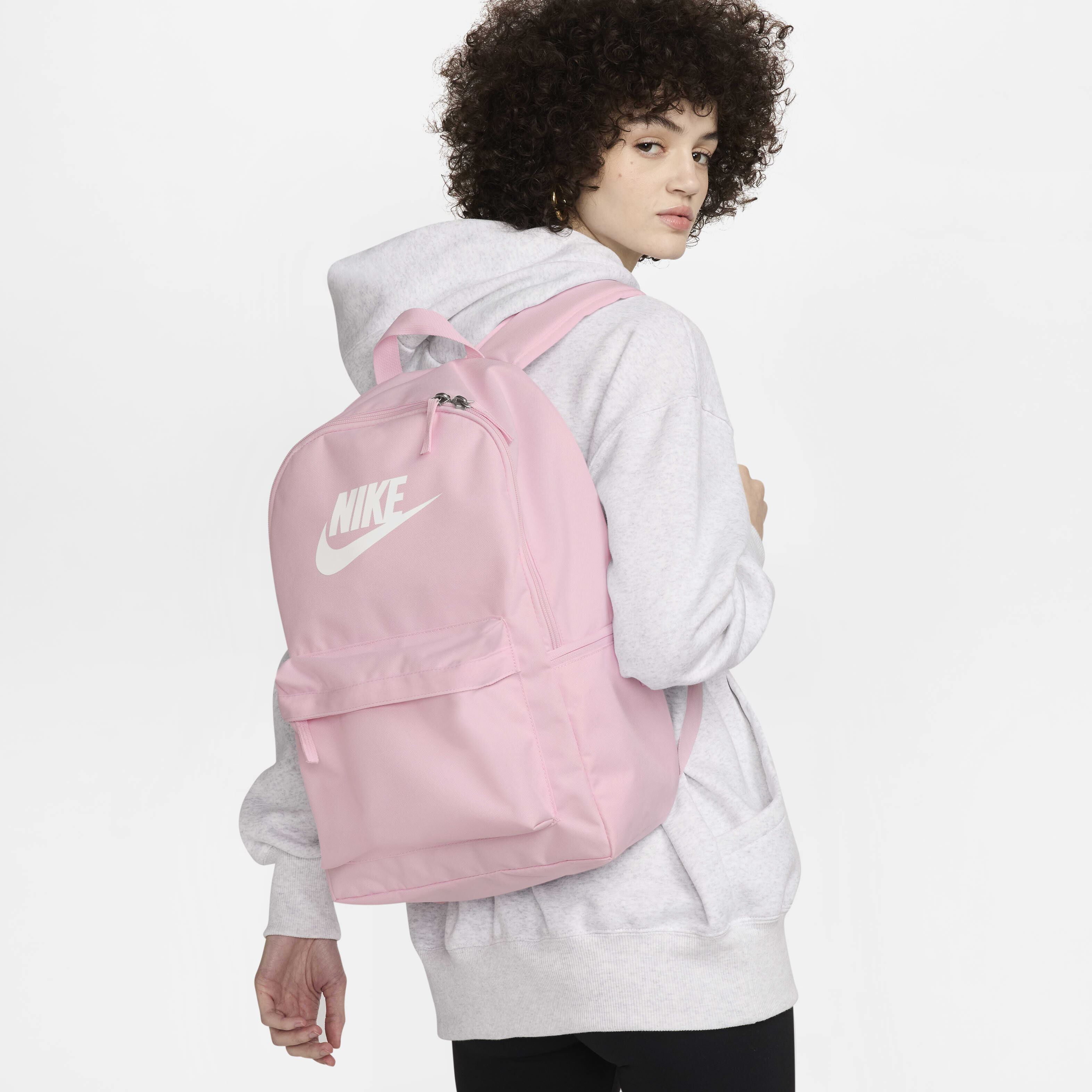 Nike backpack pink online