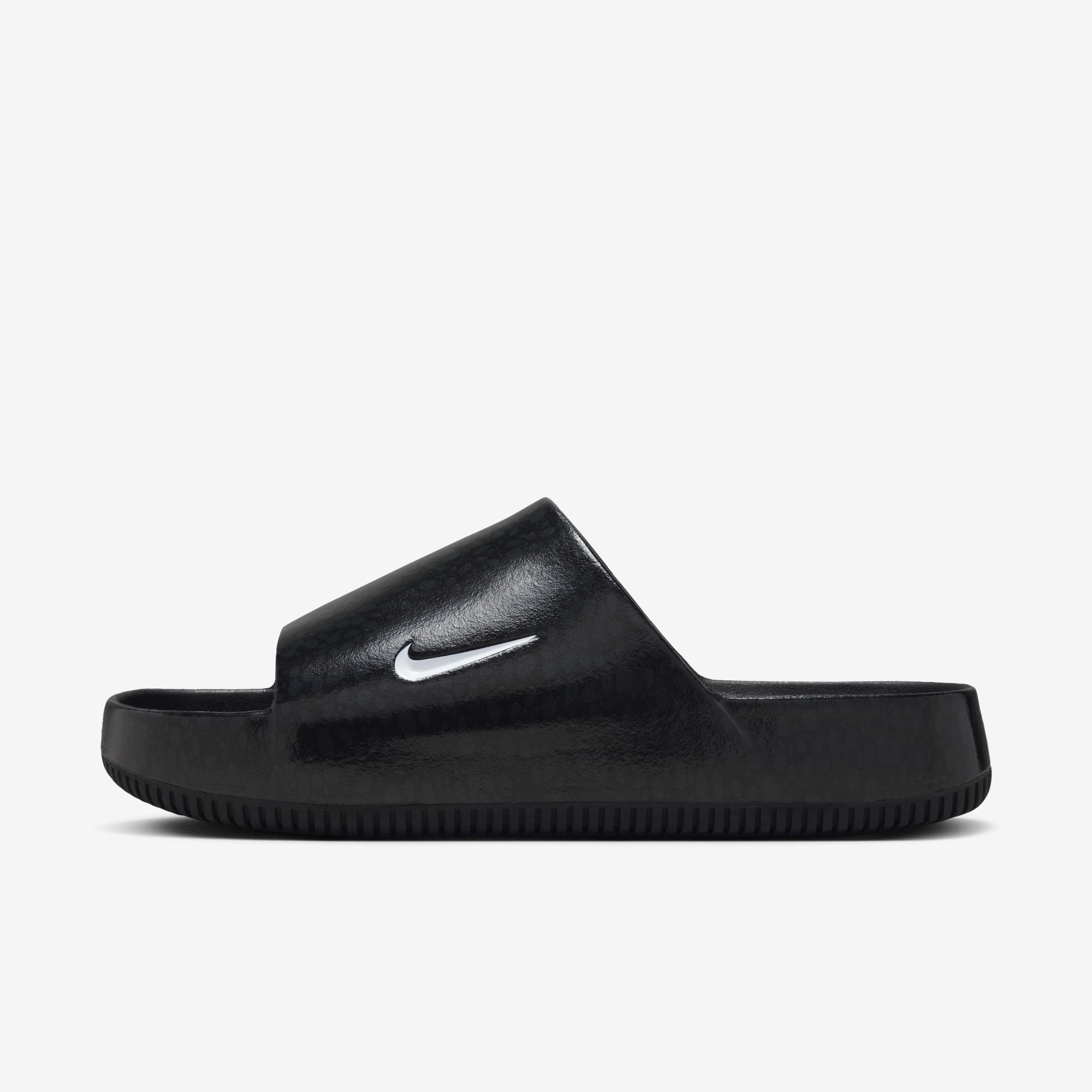 Buy Nike Calm Electric Men s Slides Black Anthracite Football Grey Nike Saudi Official