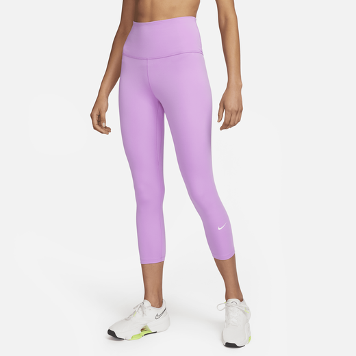 Shop One Women s High Rise Cropped Leggings Nike KSA