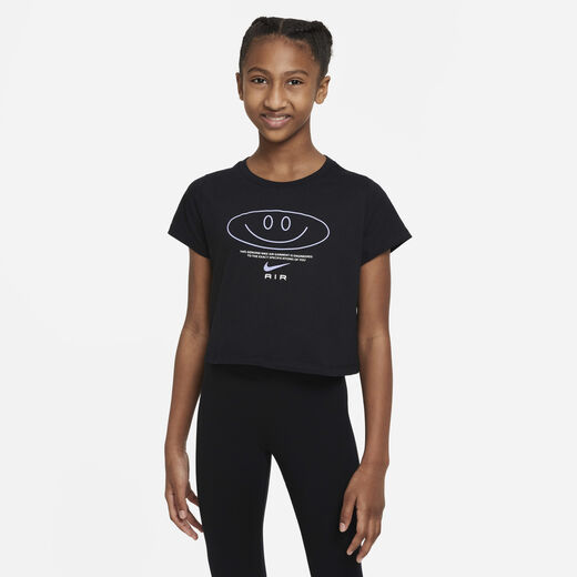 Kids-Nike, Nike Air, Older Kids' (Girls') Cropped T-Shirt