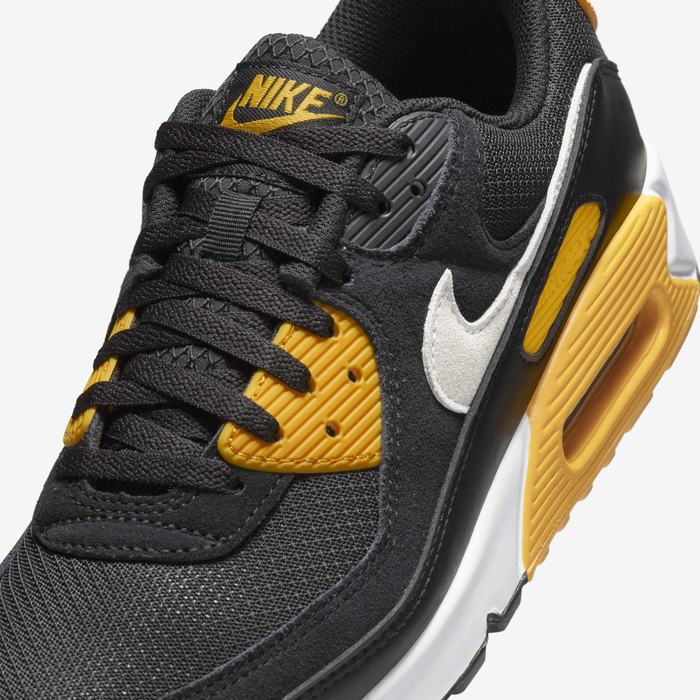 nike backpack black and yellow sling airmax 90's Air Max 90 Speed Mens Running Shoes (Black/Yellow) Lace up and feel the legacy in a champion running shoe that helped define the 90s Men's Nike Air Max 90