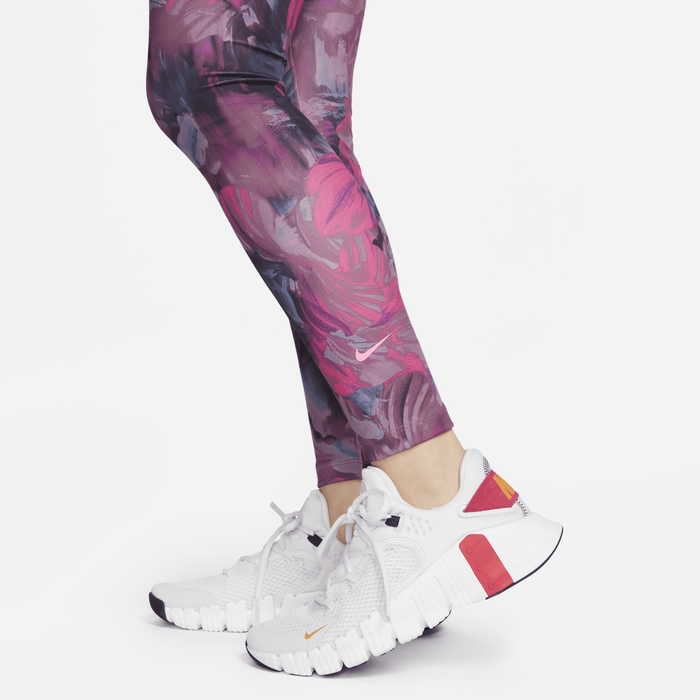 Nike pink camo leggings hotsell