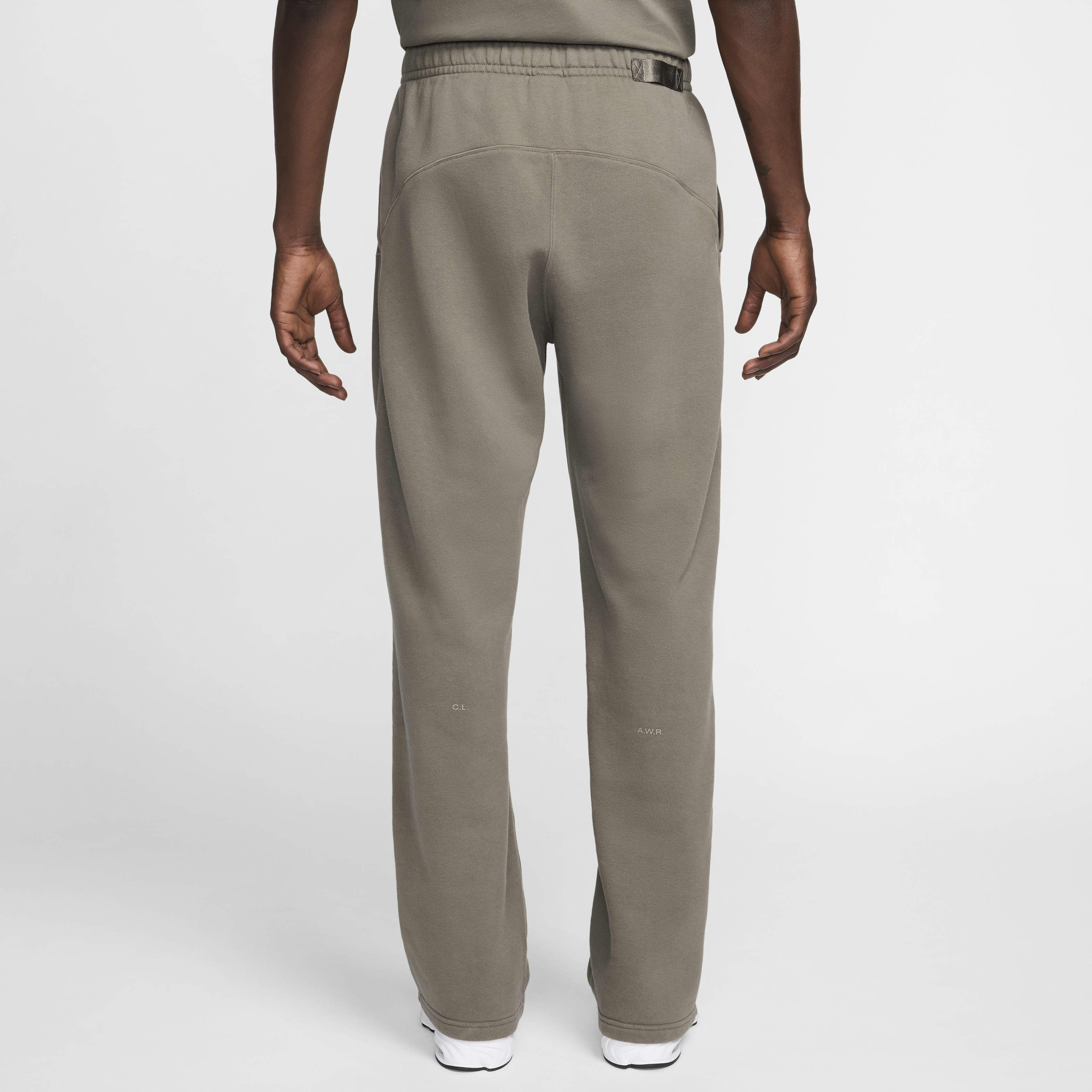 Buy NOCTA NOCTA Fleece CS Open Hem Tracksuit Bottoms Olive Grey Moon Fossil Moon Fossil Nike Saudi Official