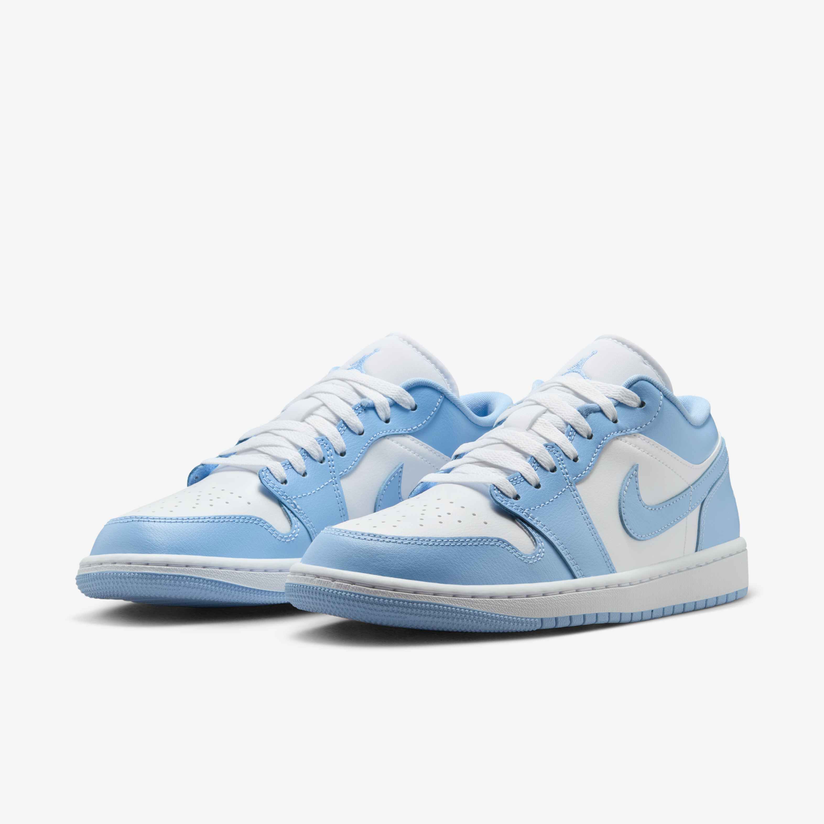 Buy Air Jordan 1 Low Women's Shoes - White/Aluminium @ Nike Saudi