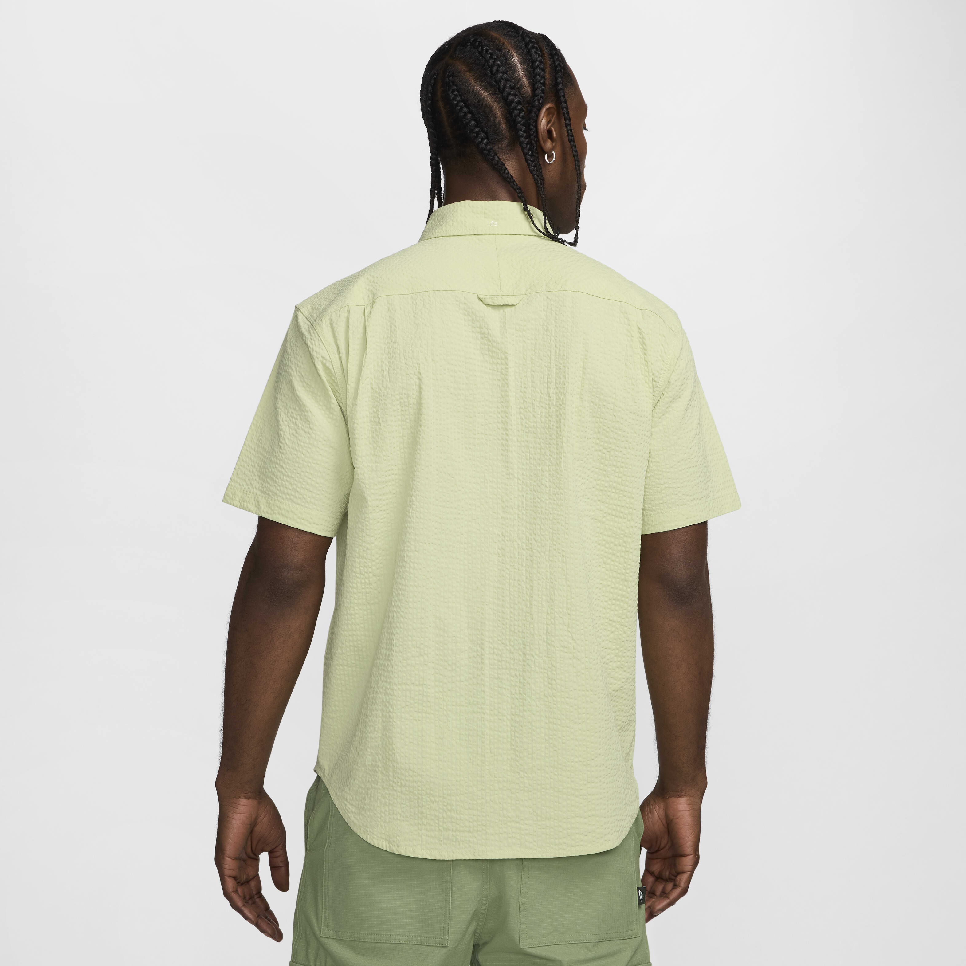 Buy Nike Life Men's Short-Sleeve Seersucker Button-Down Buy Nike Life Men's Short-Sleeve Seersucker Button-Down