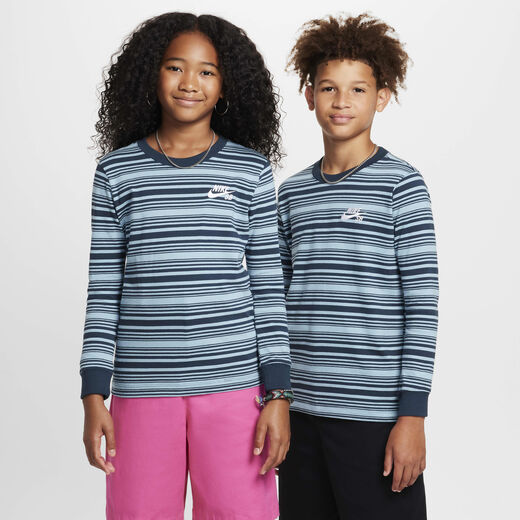 Skateboarding Tops & T-Shirts-Nike, Nike SB, Older Kids' Long-Sleeve Skate T-Shirt Skateboarding Tops & T-Shirts-Nike, Nike SB, Older Kids' Long-Sleeve Skate T-Shirt