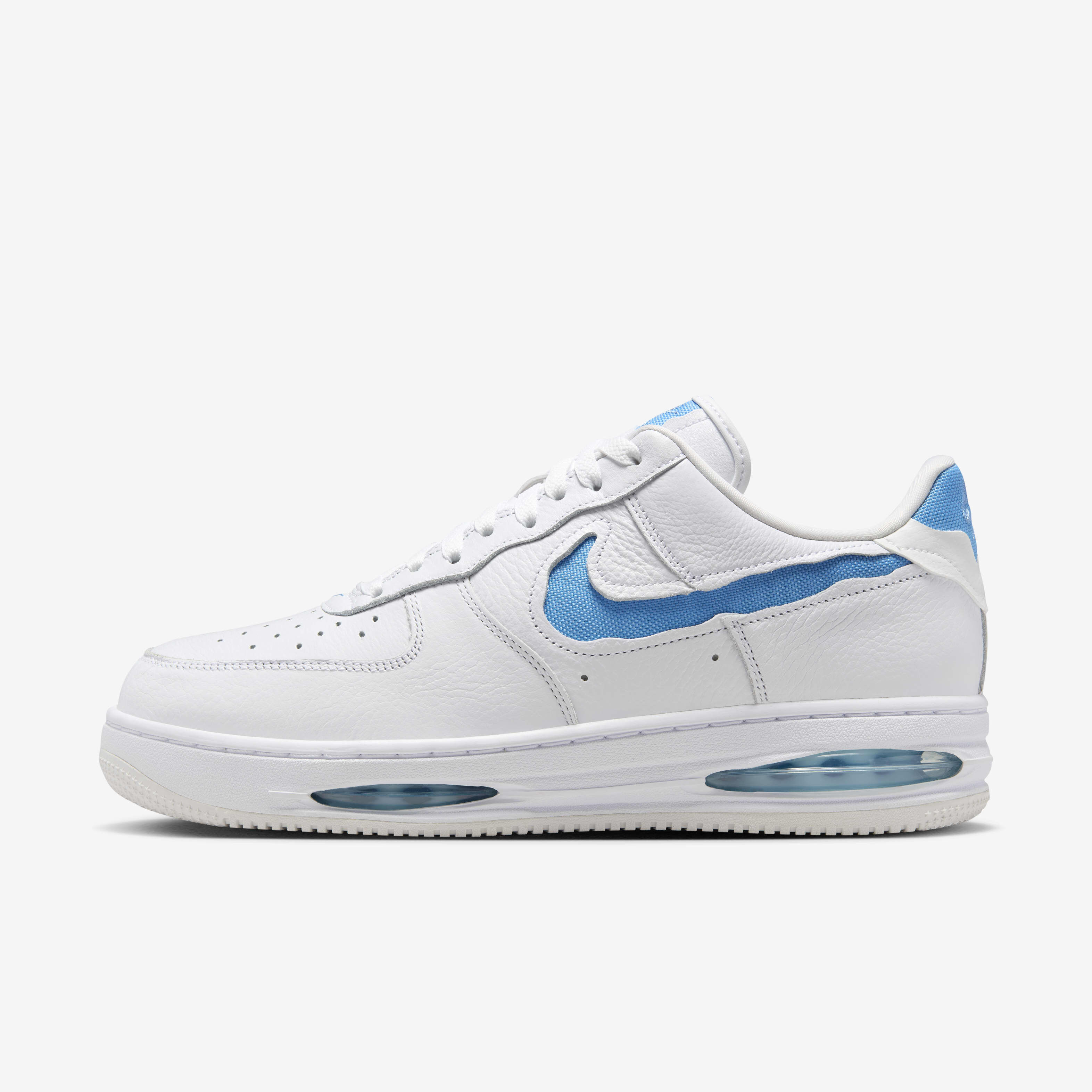 Nike air force different swoosh on sale