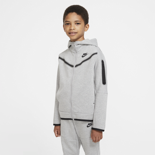 Boys grey nike jacket hot sale