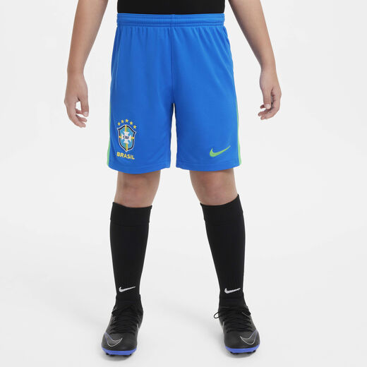 Shorts-Nike, Brazil 2024 Stadium Home, Older Kids' Nike Dri-FIT Football Replica Shorts