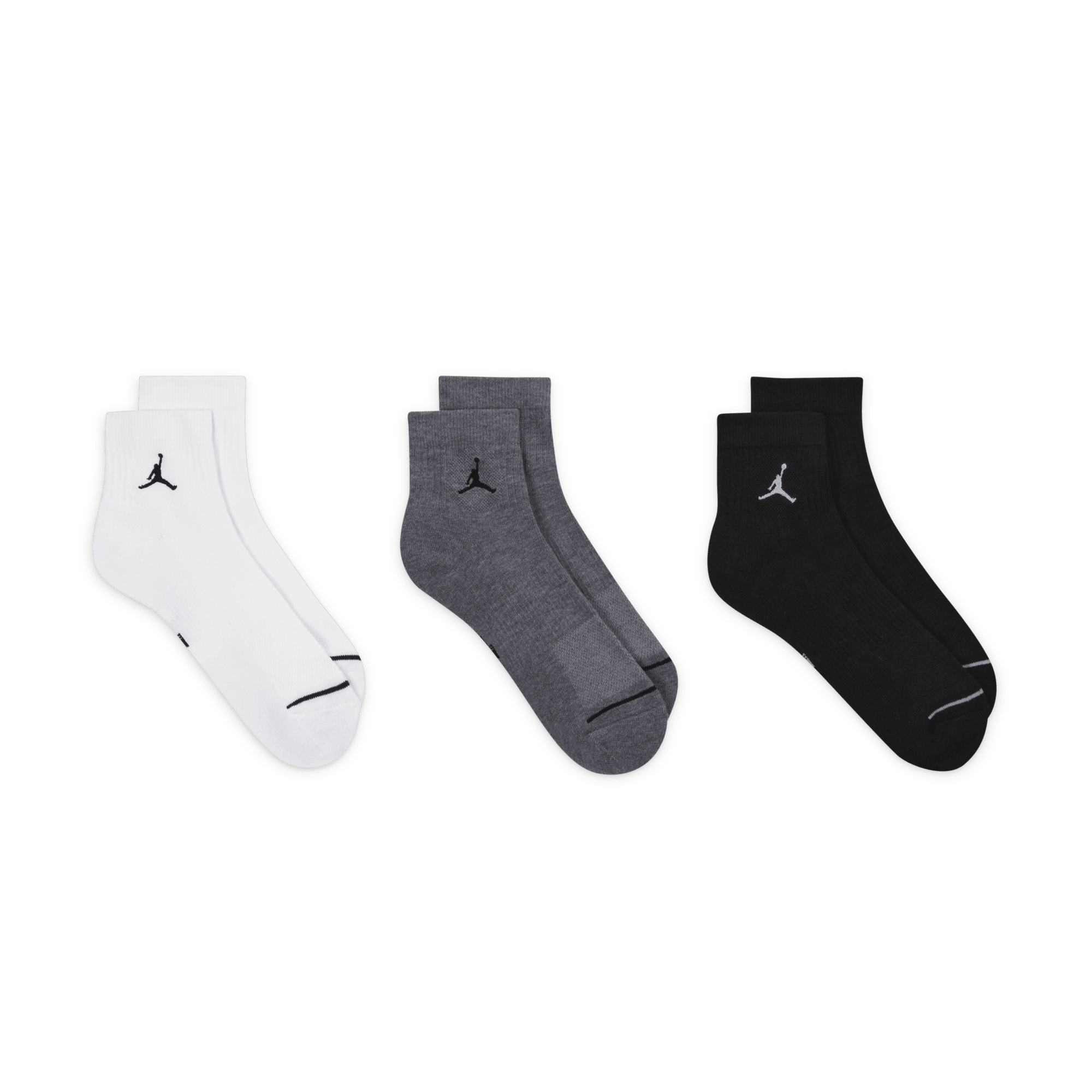 Shop Jordan Everyday Ankle Socks (3 Pairs) | Nike KSA