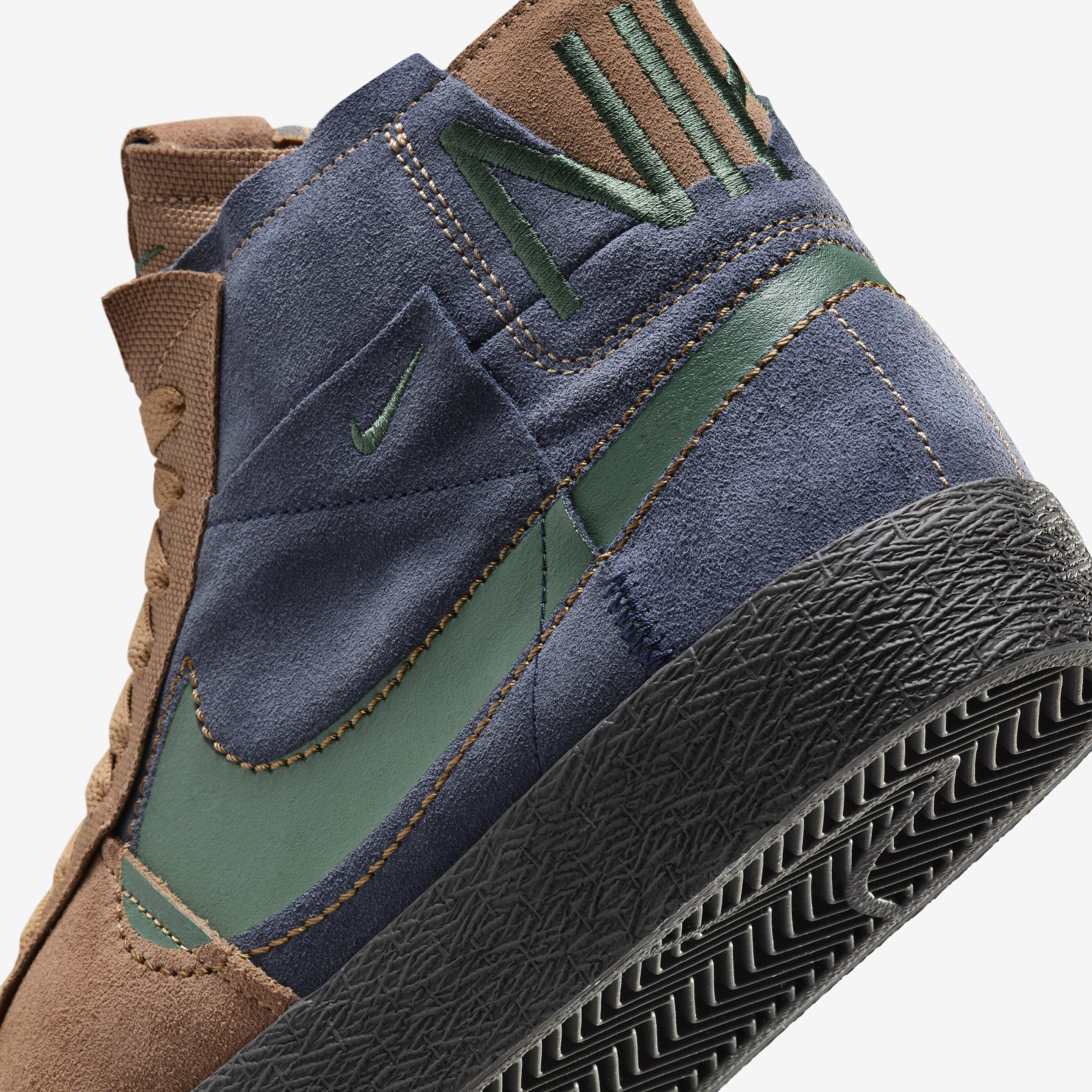 Nike sb air zoom blazer mid light british tan shop